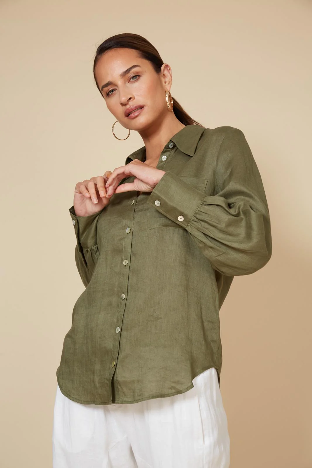 Studio Shirt - Khaki