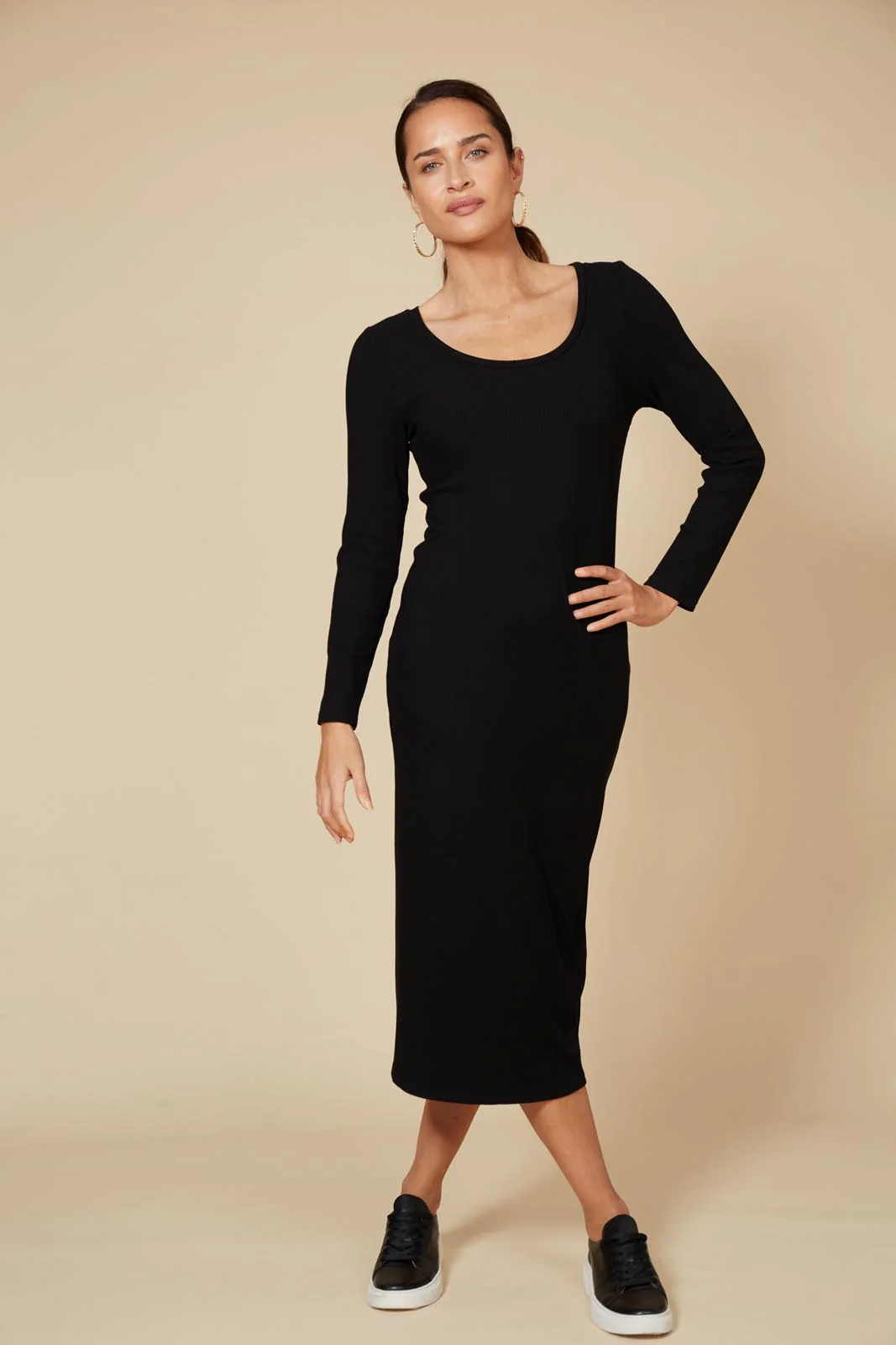 Studio Jersey Maxi - Ebony