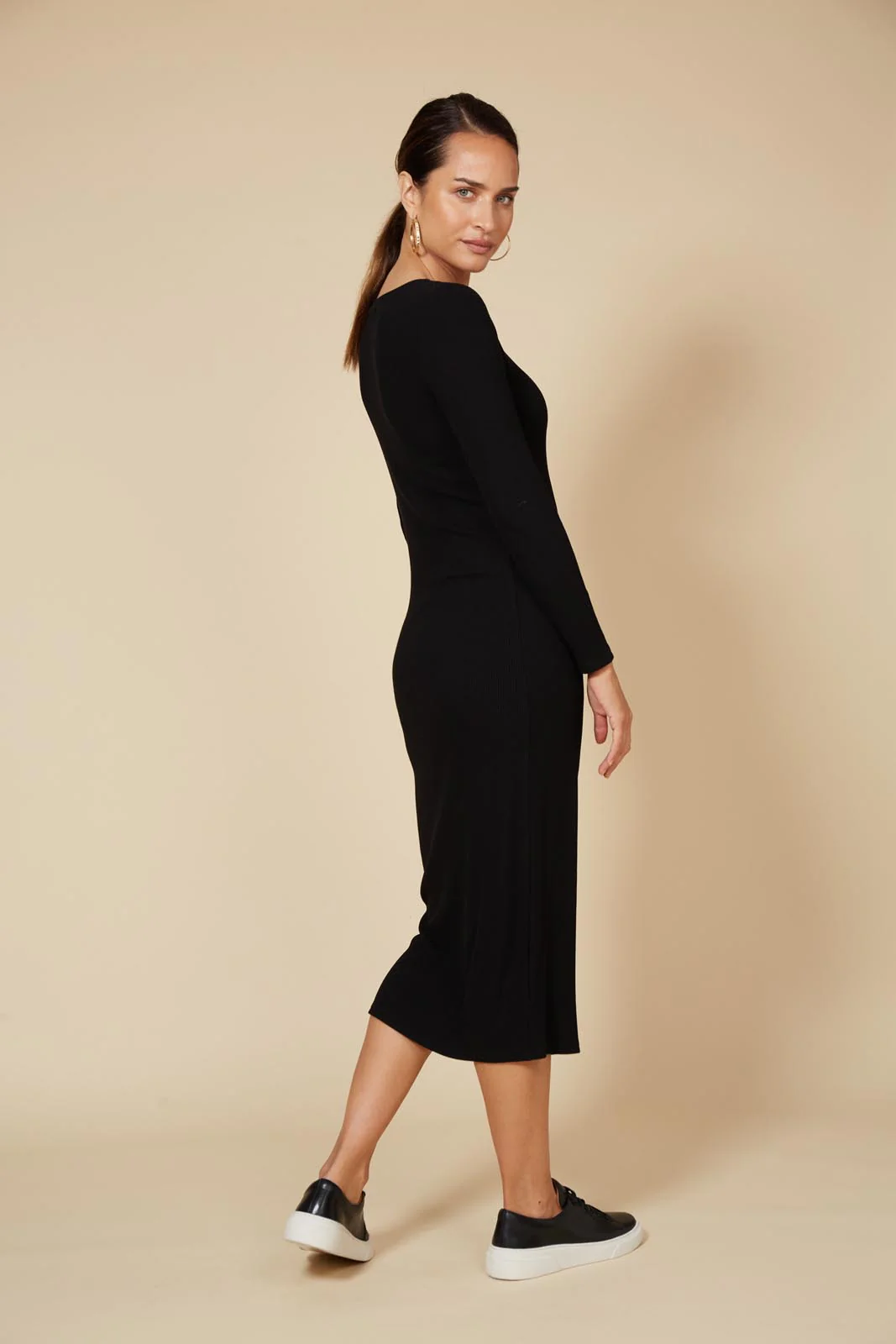 Studio Jersey Maxi - Ebony