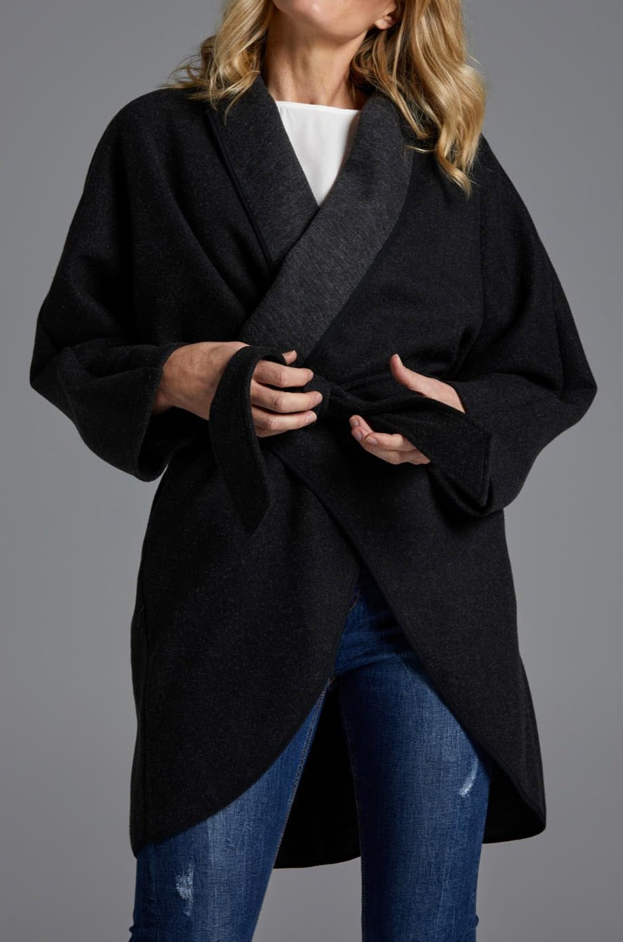 Cape wrap jacket best sale