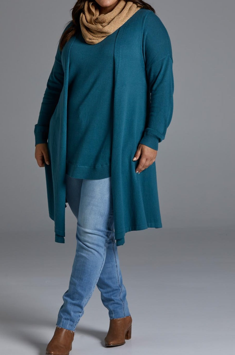 Cleo Jumper - Teal - eb&ive Clothing - Knit Jumper One Size