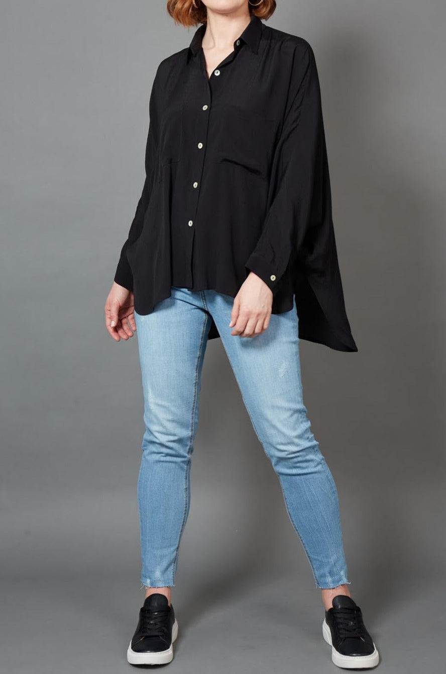 Milli Shirt - Ebony - eb&ive Clothing - Shirt L/S One Size