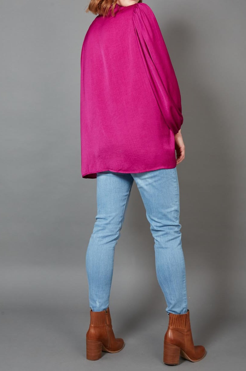 Winona Blouse - Mulberry - eb&ive Clothing - Shirt L/S