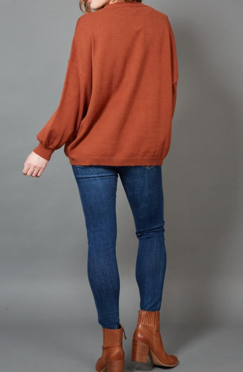 Kit Jumper - Cinnamon - eb&ive Clothing - Knit Jumper