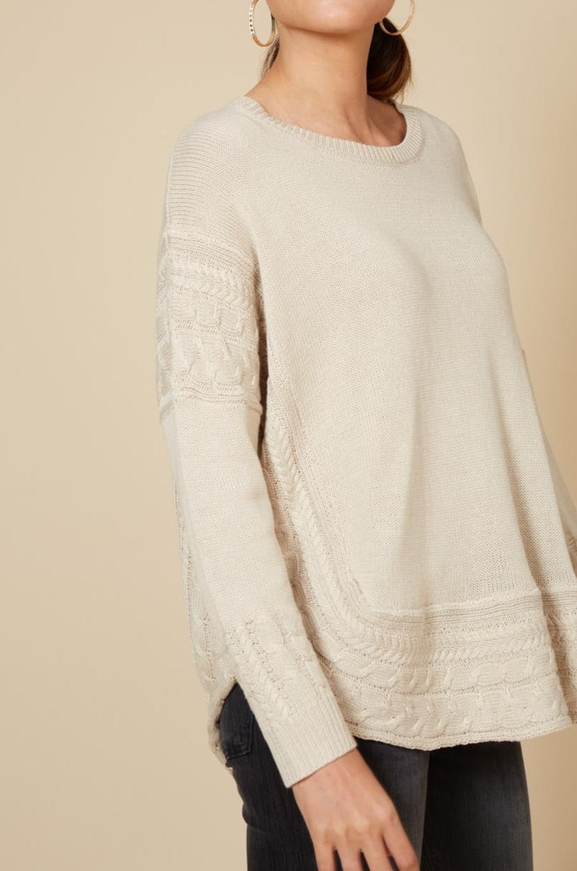 Poppy Knit - Tusk - eb&ive Clothing - Knit Jumper One Size