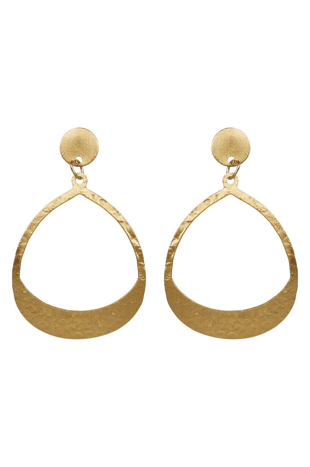 Studio Teardrop Earring - Gold