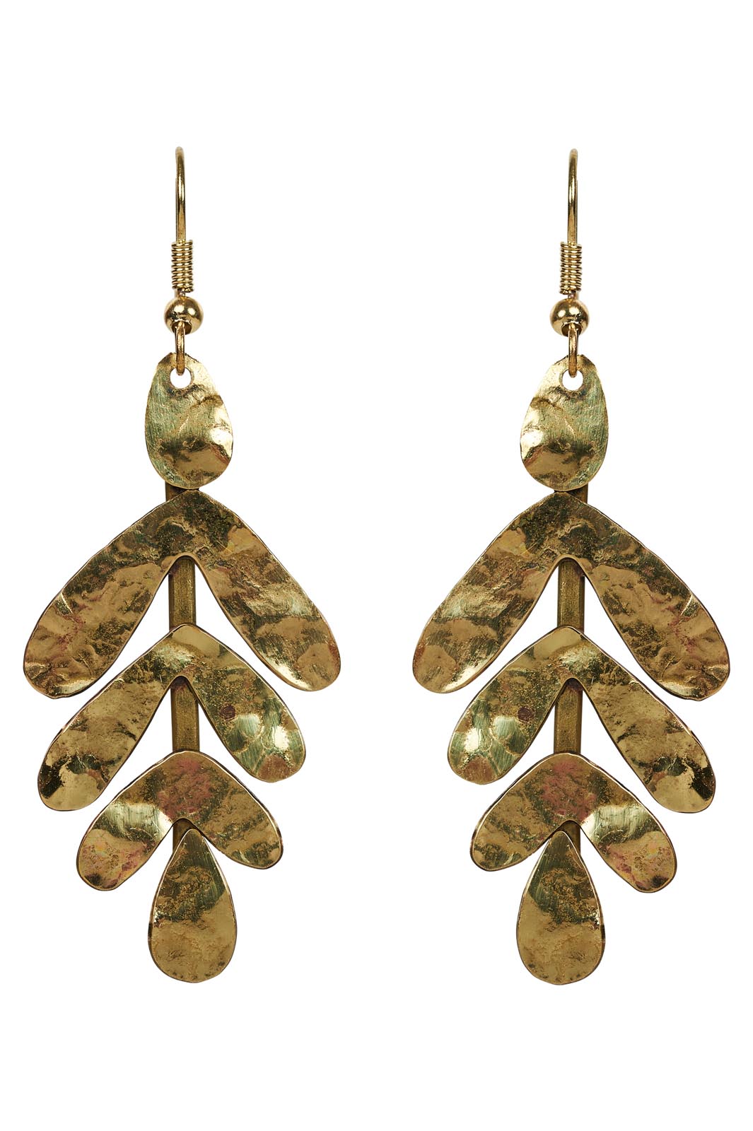 Studio Leaf Earring - Gold