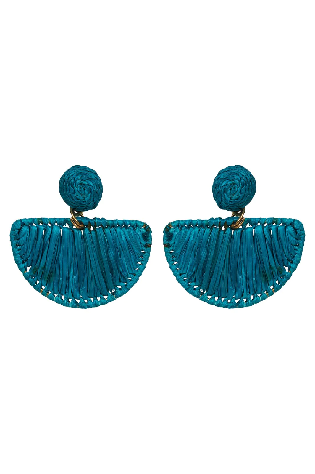 Milli Moon Earring - Teal