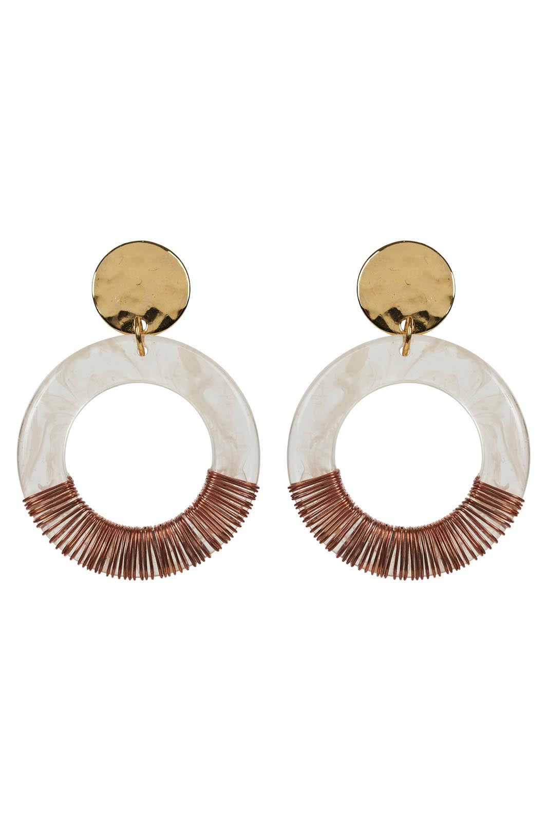 Diaz Hoop Earring - Cinnamon