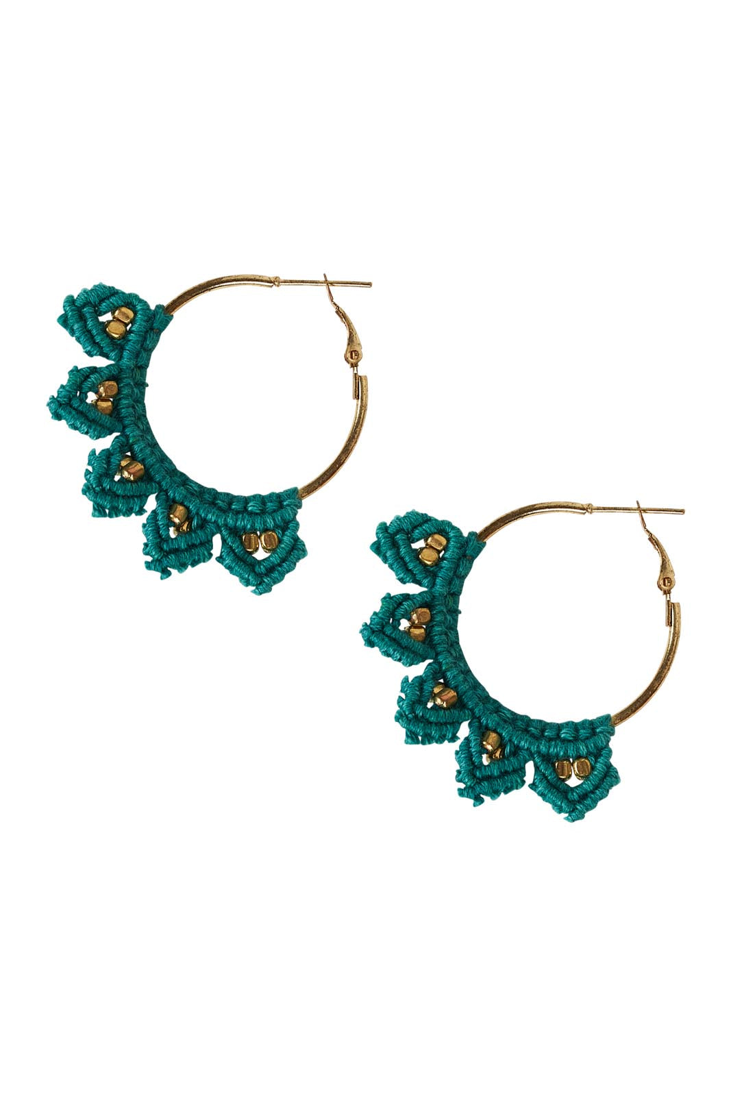 Diaz Crochet Earring - Teal