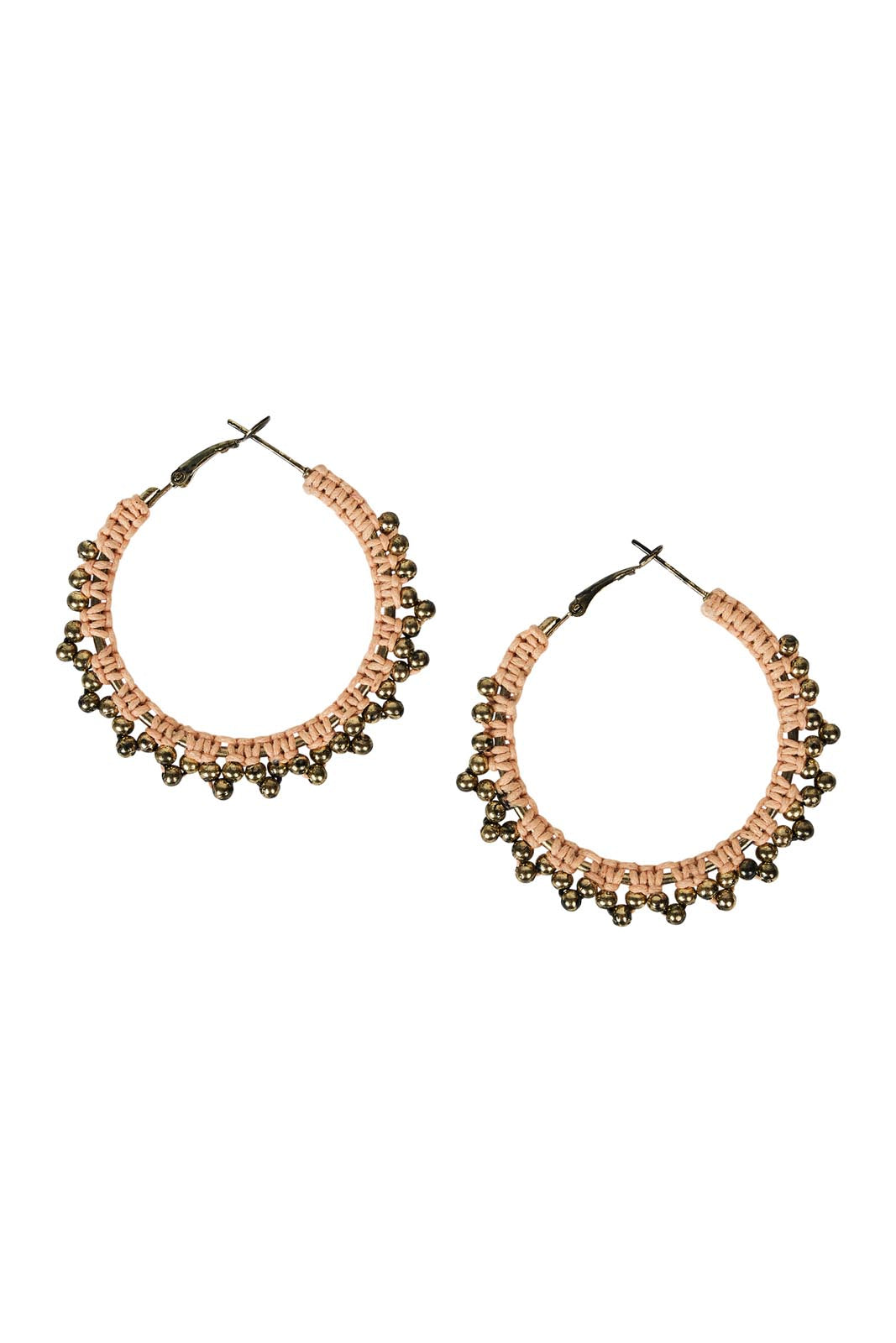 Tyra Earring - Brass Hoop - eb&ive Earring