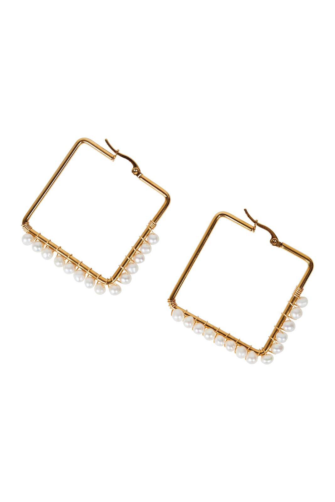 Klein Earring  - Pearl Square - eb&ive Earring