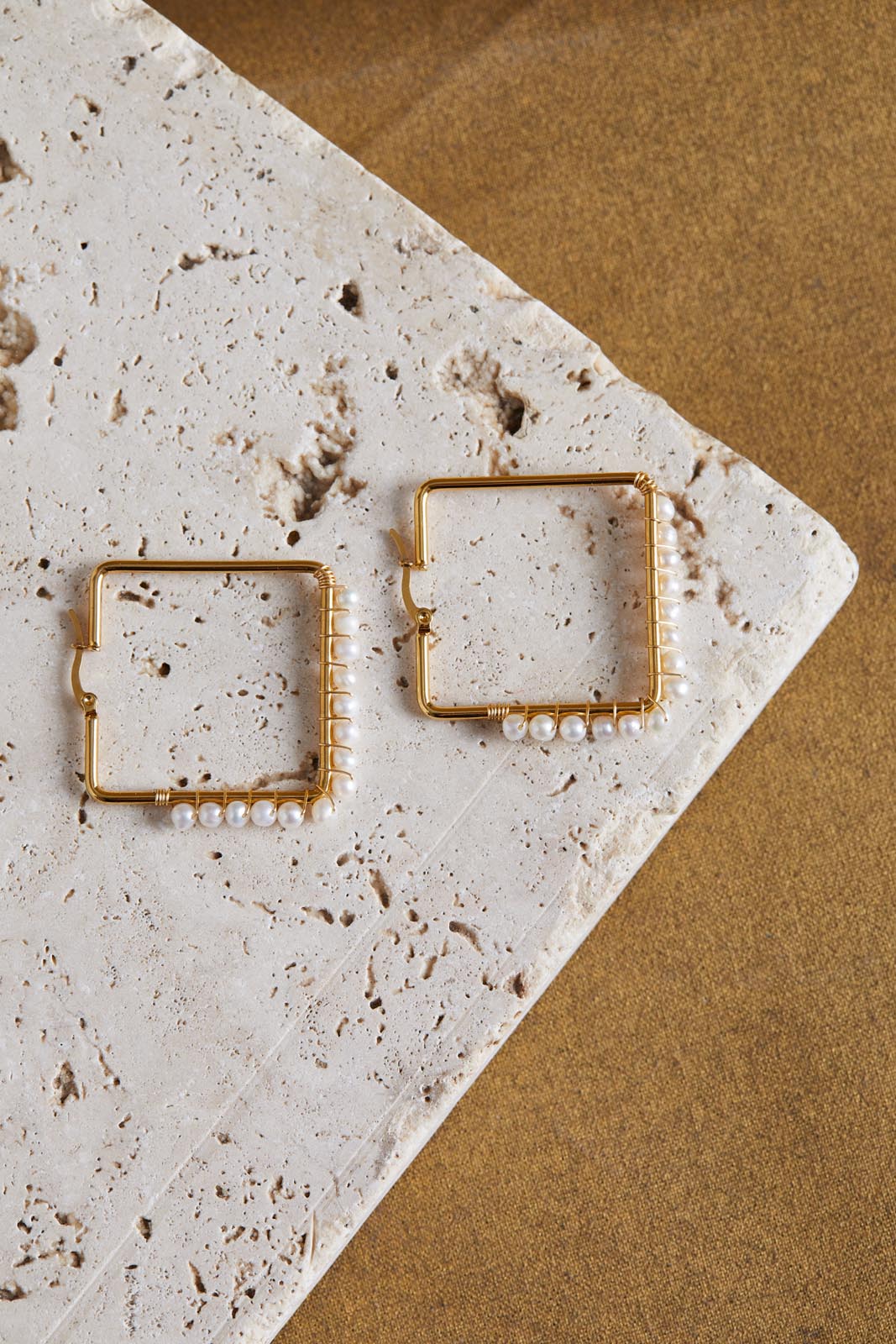 Klein Earring  - Pearl Square - eb&ive Earring