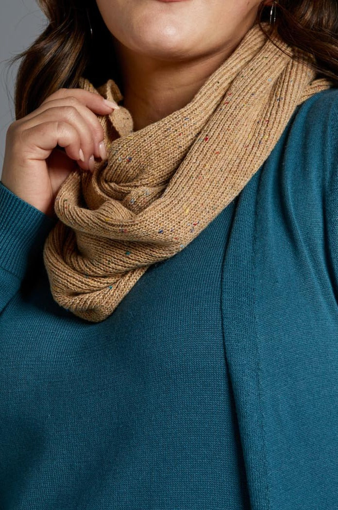 Diaz Snood - Caramel - eb&ive Scarves