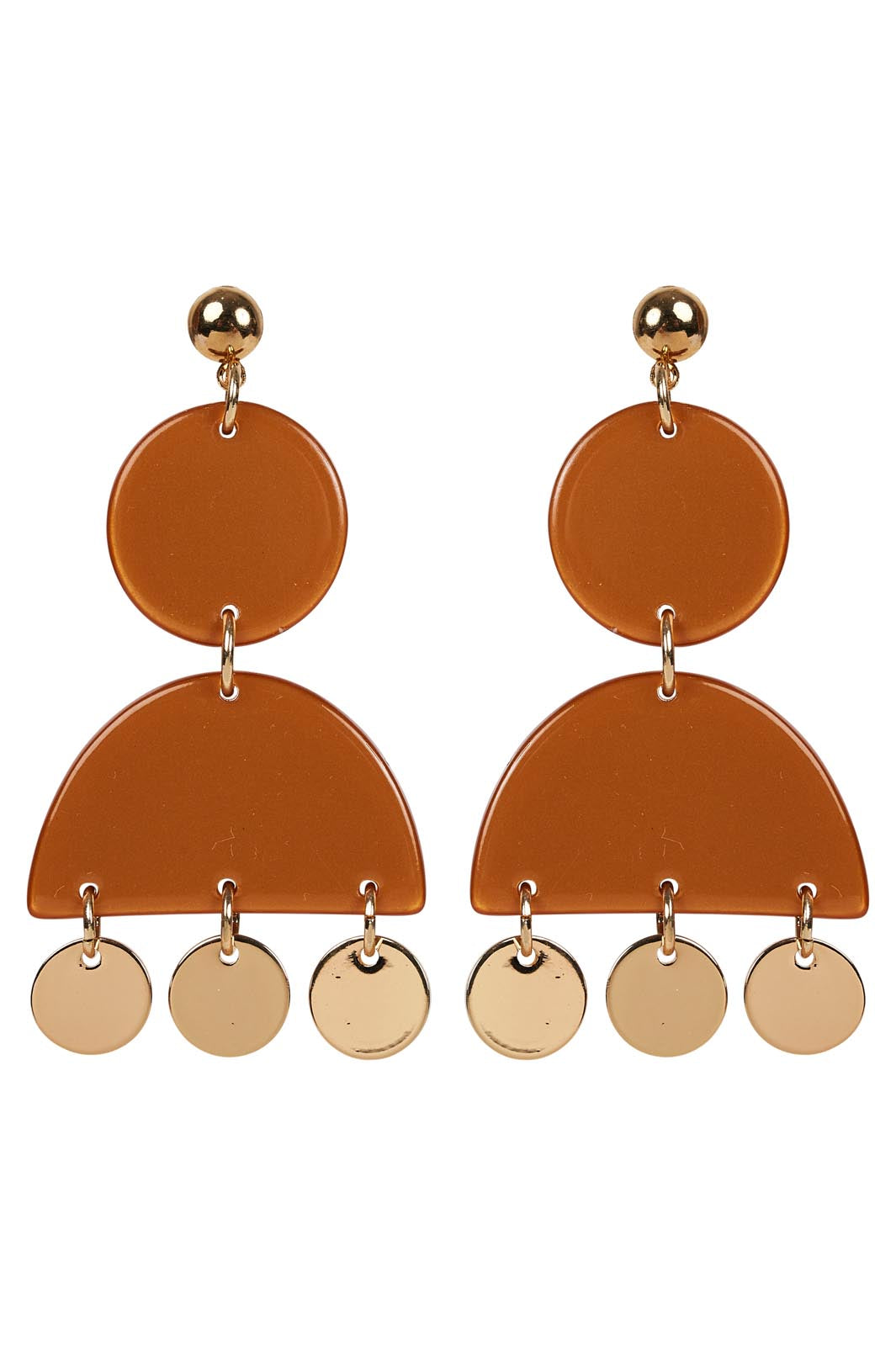 Cleo Drop Earring - Cinnamon - eb&ive Earring