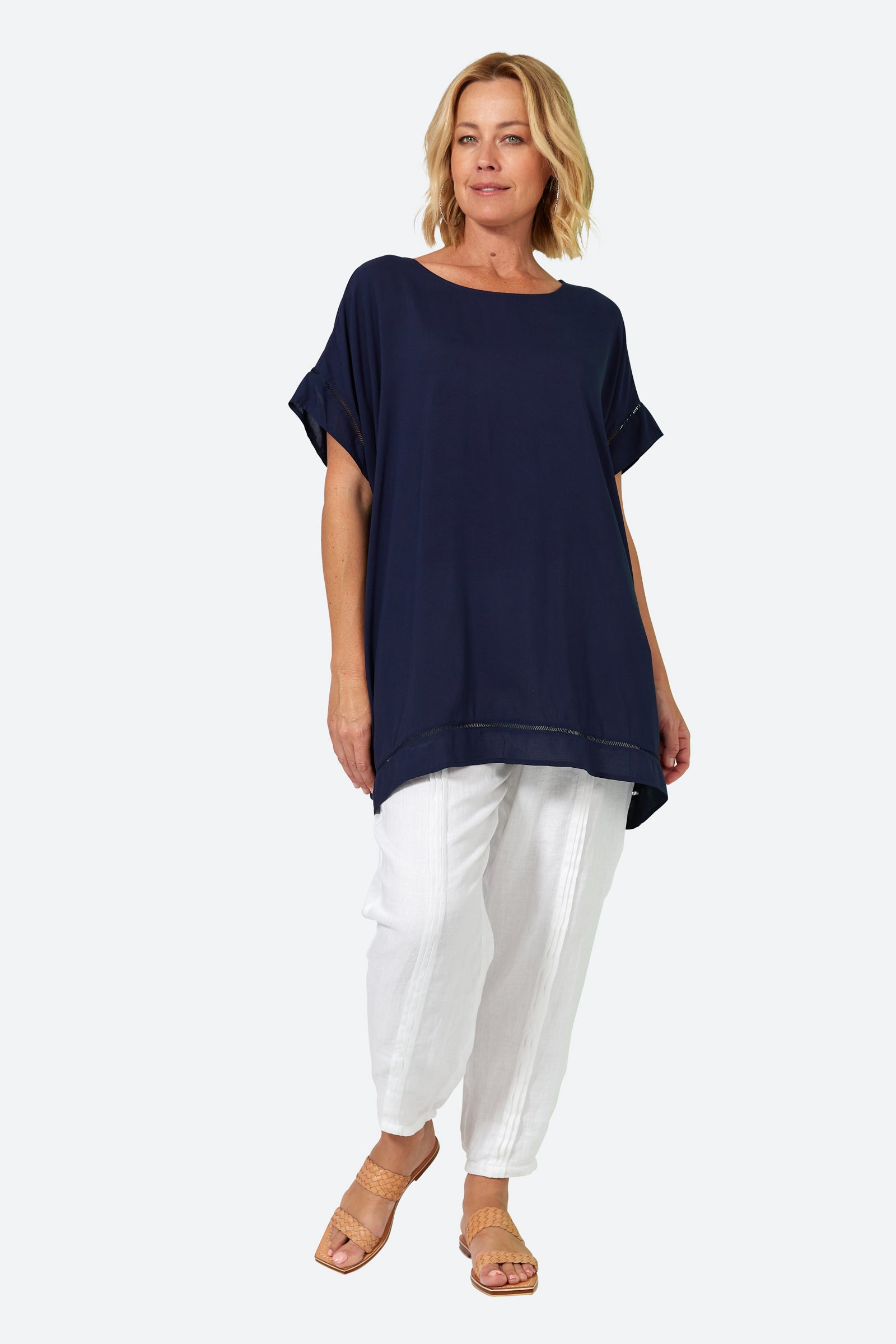 Esprit Relax Top - Sapphire - eb&ive Clothing - Top S/S One Size