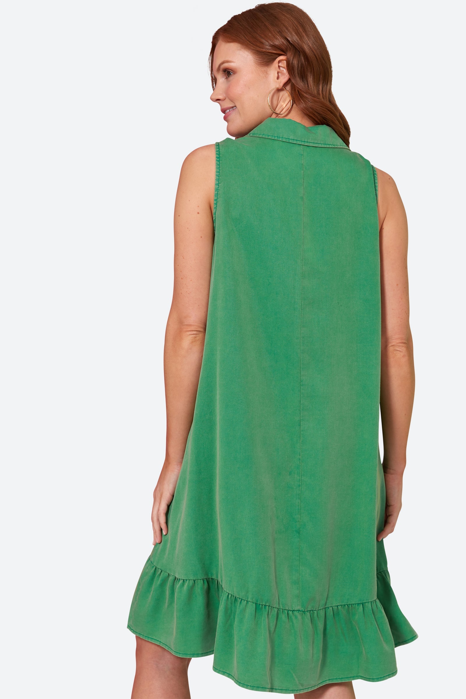 Elan Sleeveless Dress - Meadow - eb&ive Clothing - Dress Mid Sleeveless