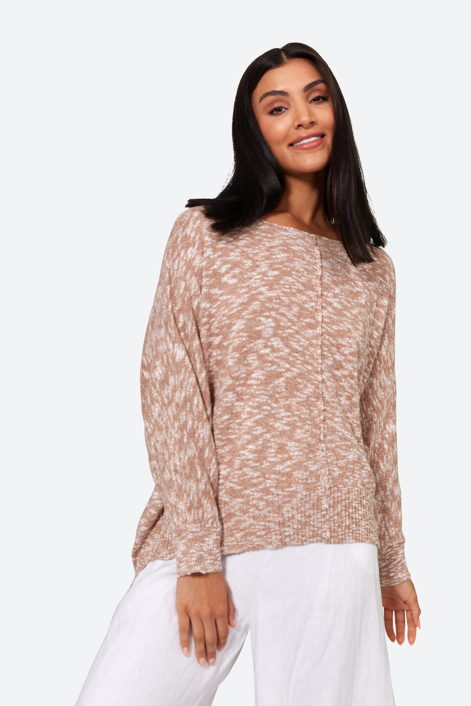 Jovial Jumper - Toffee - eb&ive Clothing - Knit Jumper