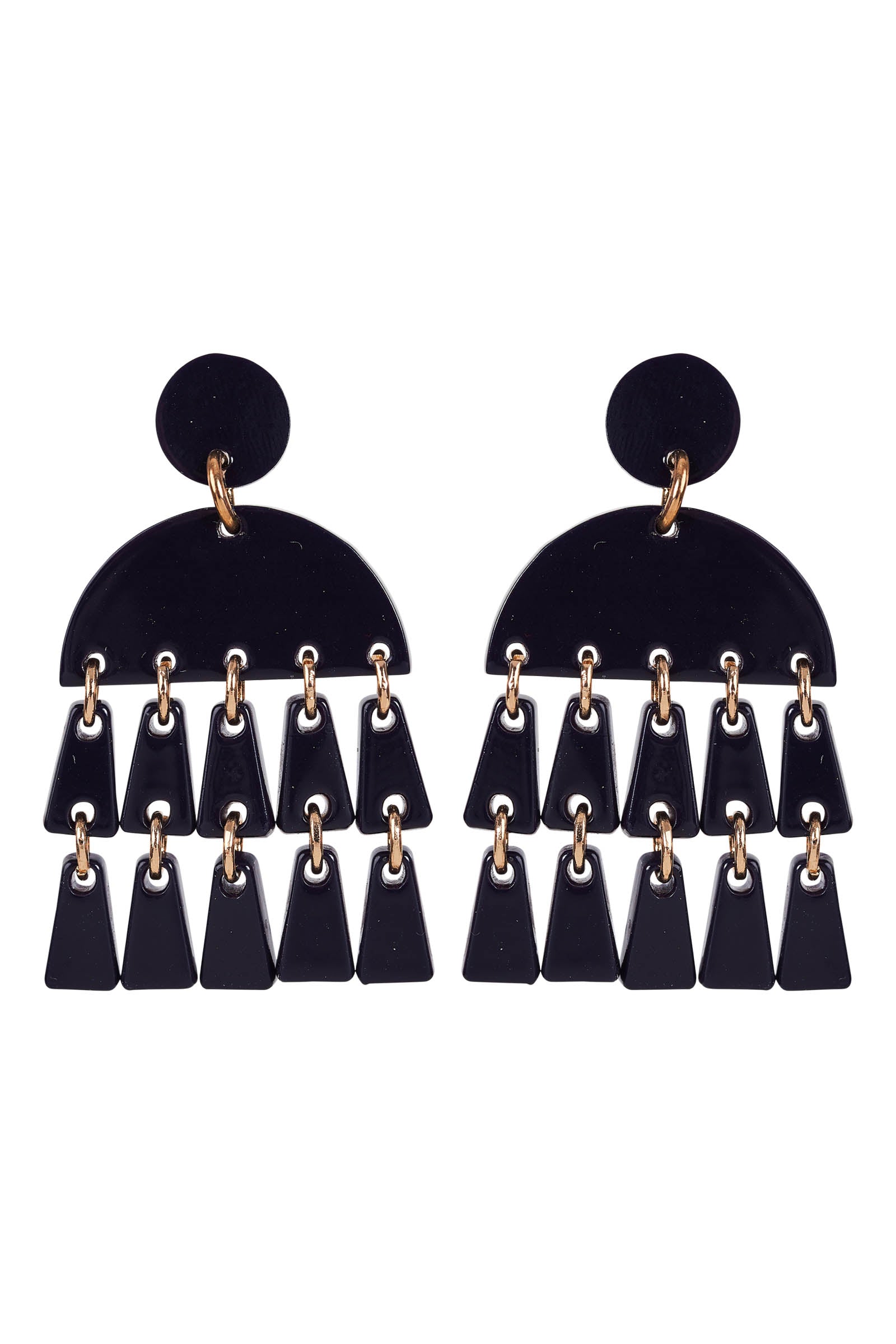 La Vie Drop Earring - Sapphire - eb&ive Earring