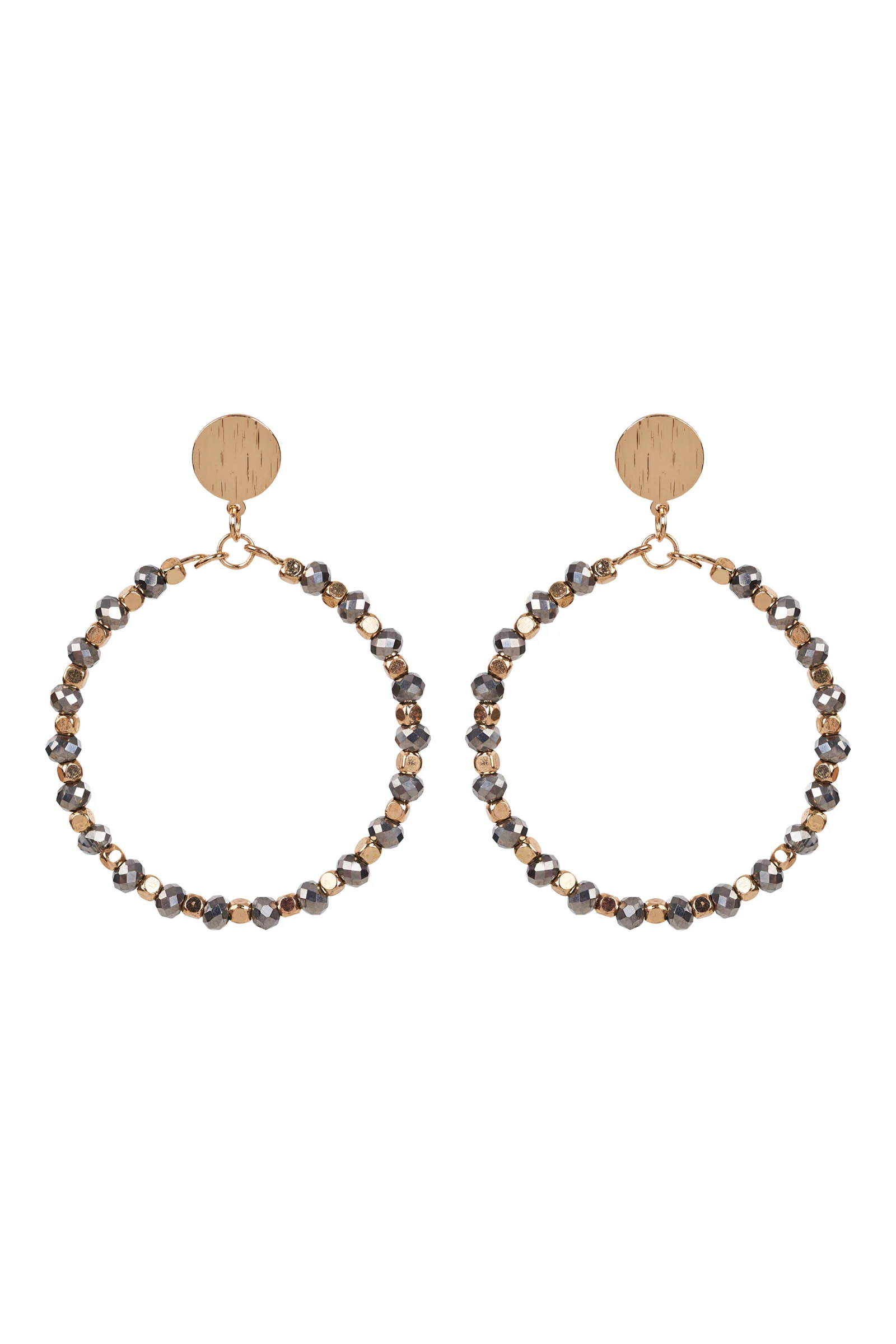 Indulge Earring - Gold Hoop