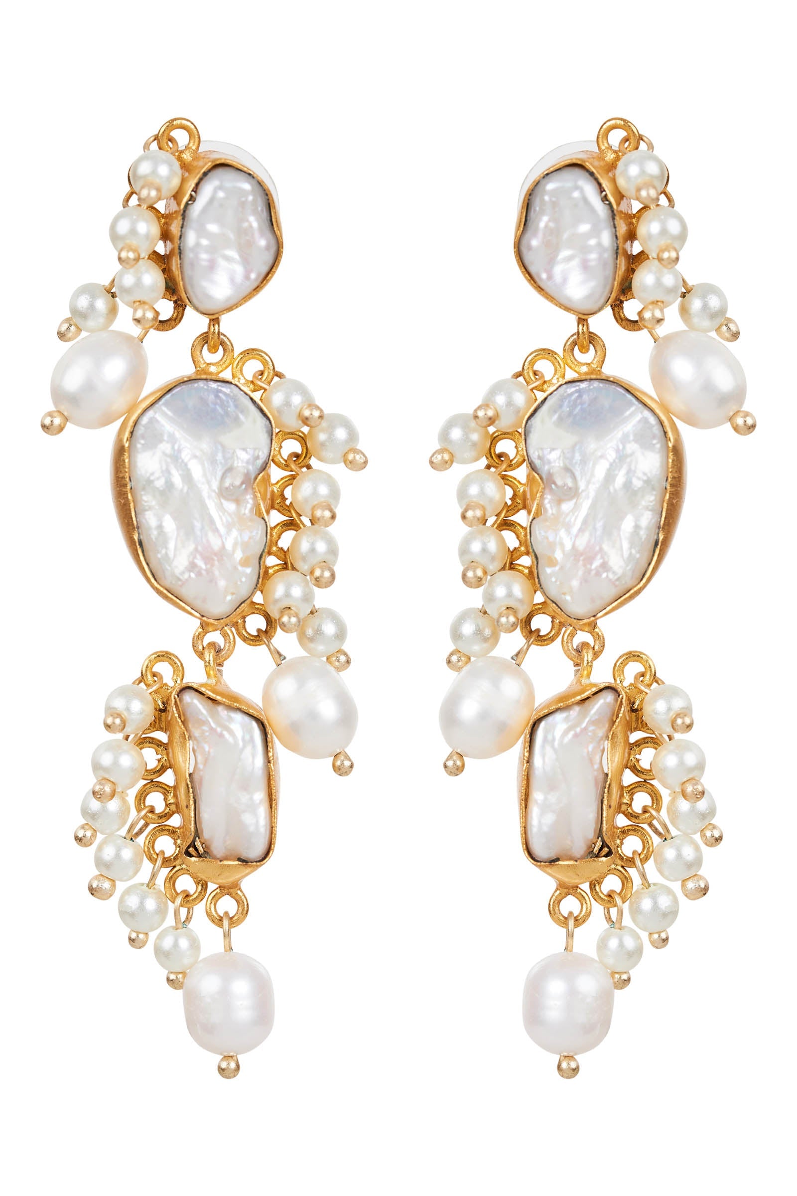 Awaken Earring - Pearl Drop - eb&ive Earring