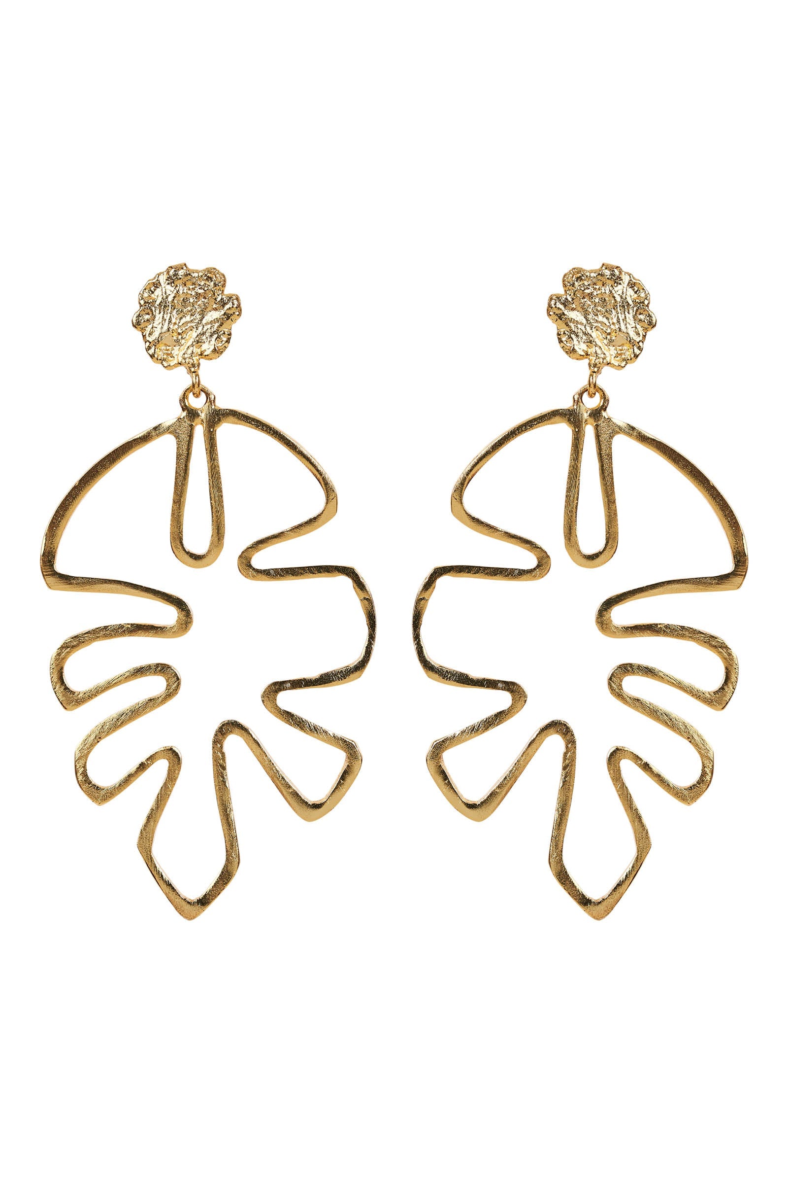 Zest Earring - Gold - eb&ive Earring