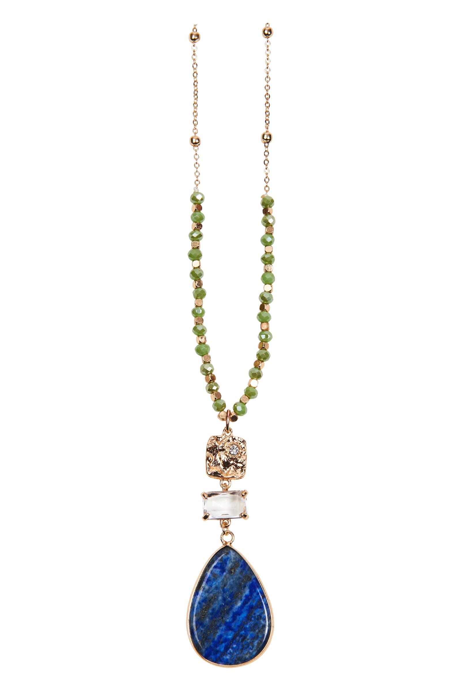 Solace Necklace - Sapphire - eb&ive Necklace