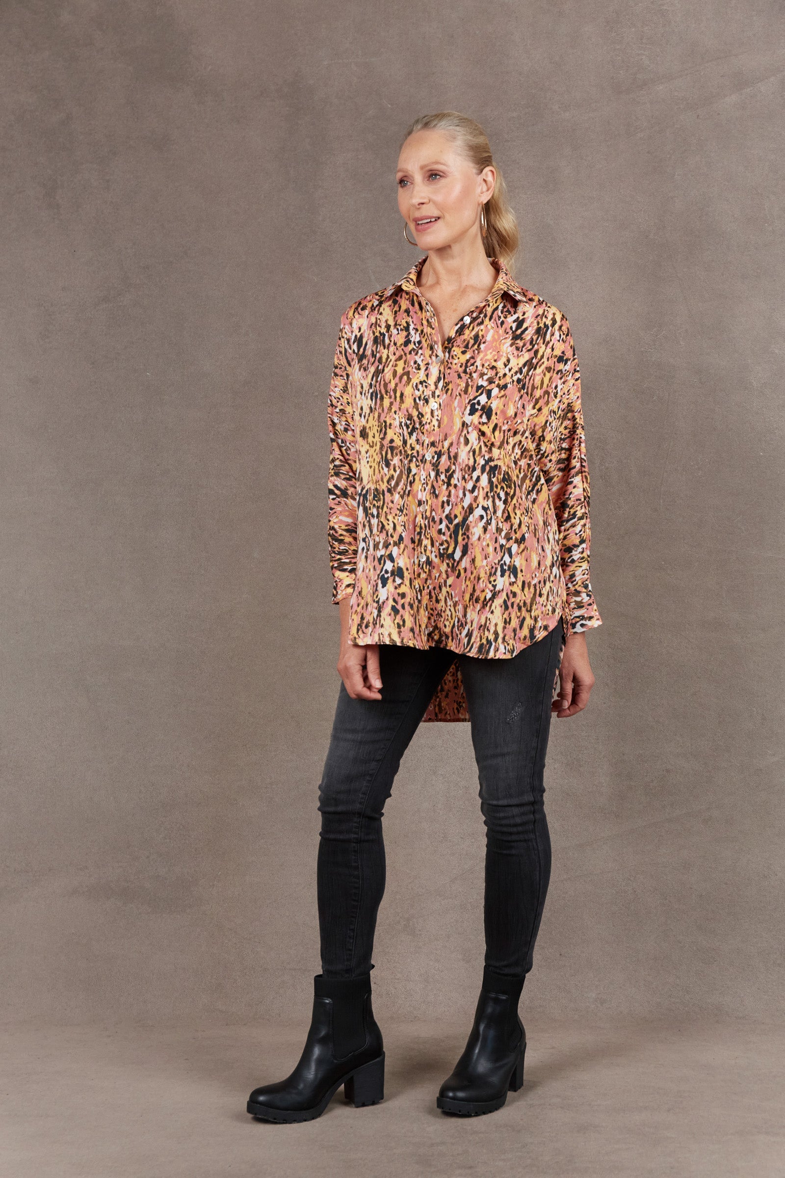 Mayan Shirt - Ochre - eb&ive Clothing - Shirt