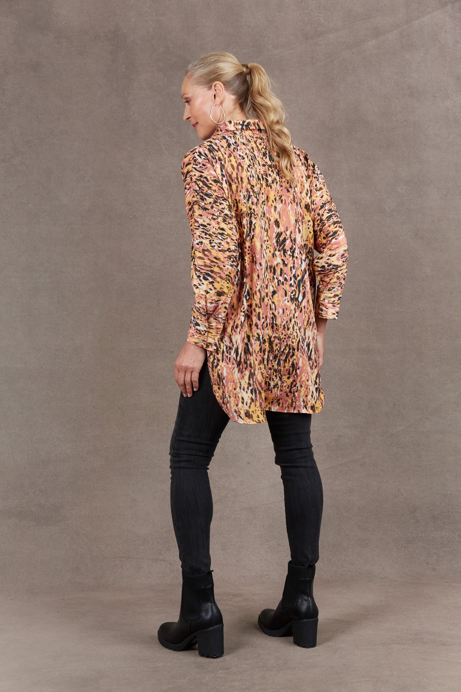 Mayan Shirt - Ochre - eb&ive Clothing - Shirt