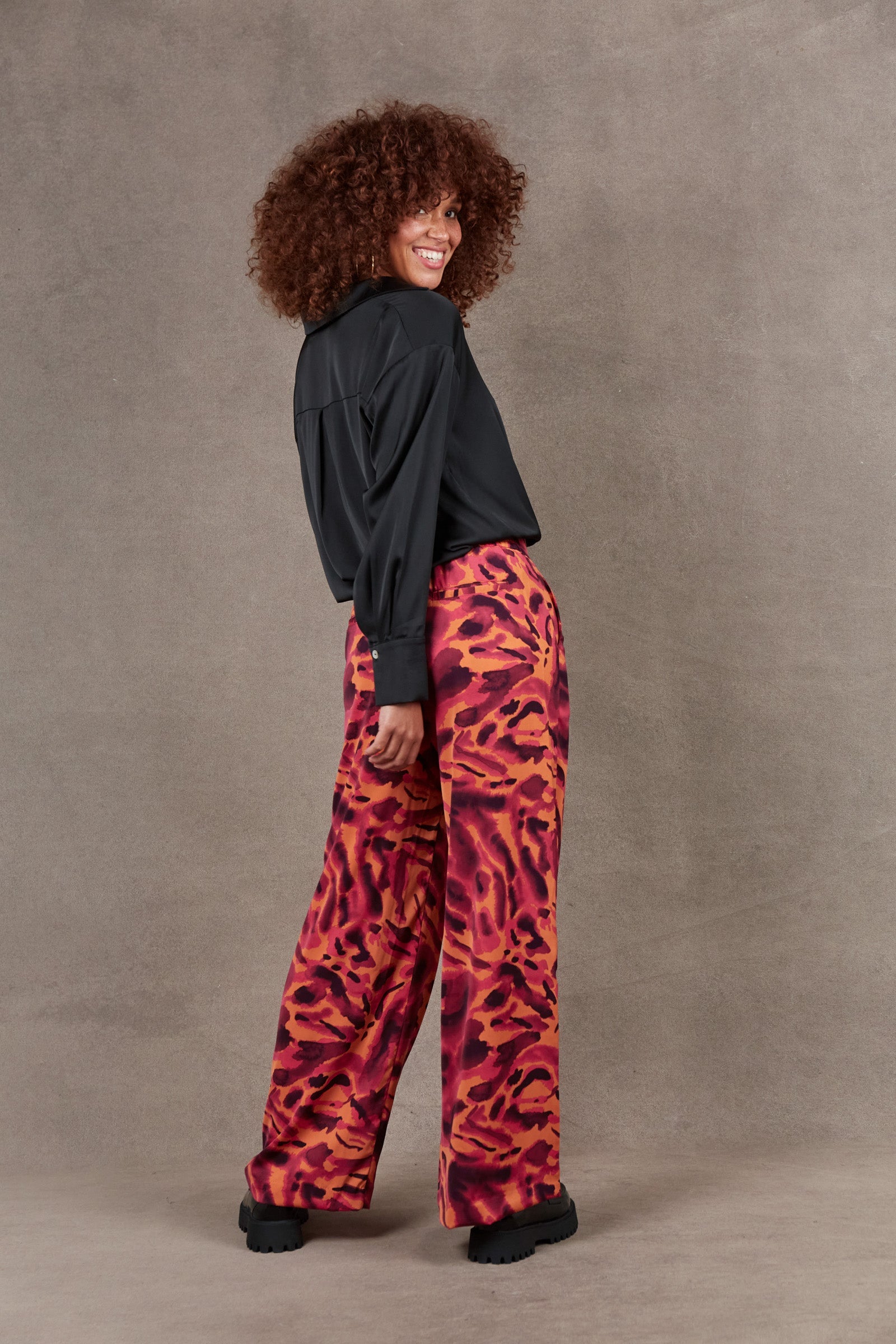 Mayan Pant - Magenta - eb&ive Clothing - Pant Wide