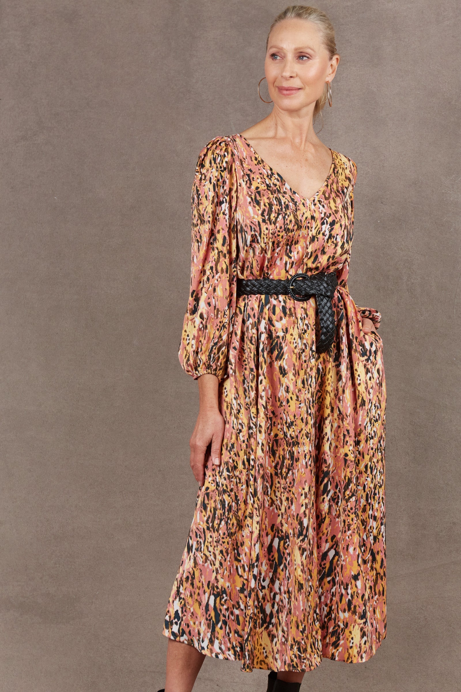 Mayan Maxi - Ochre - eb&ive Clothing - Dress Maxi One Size