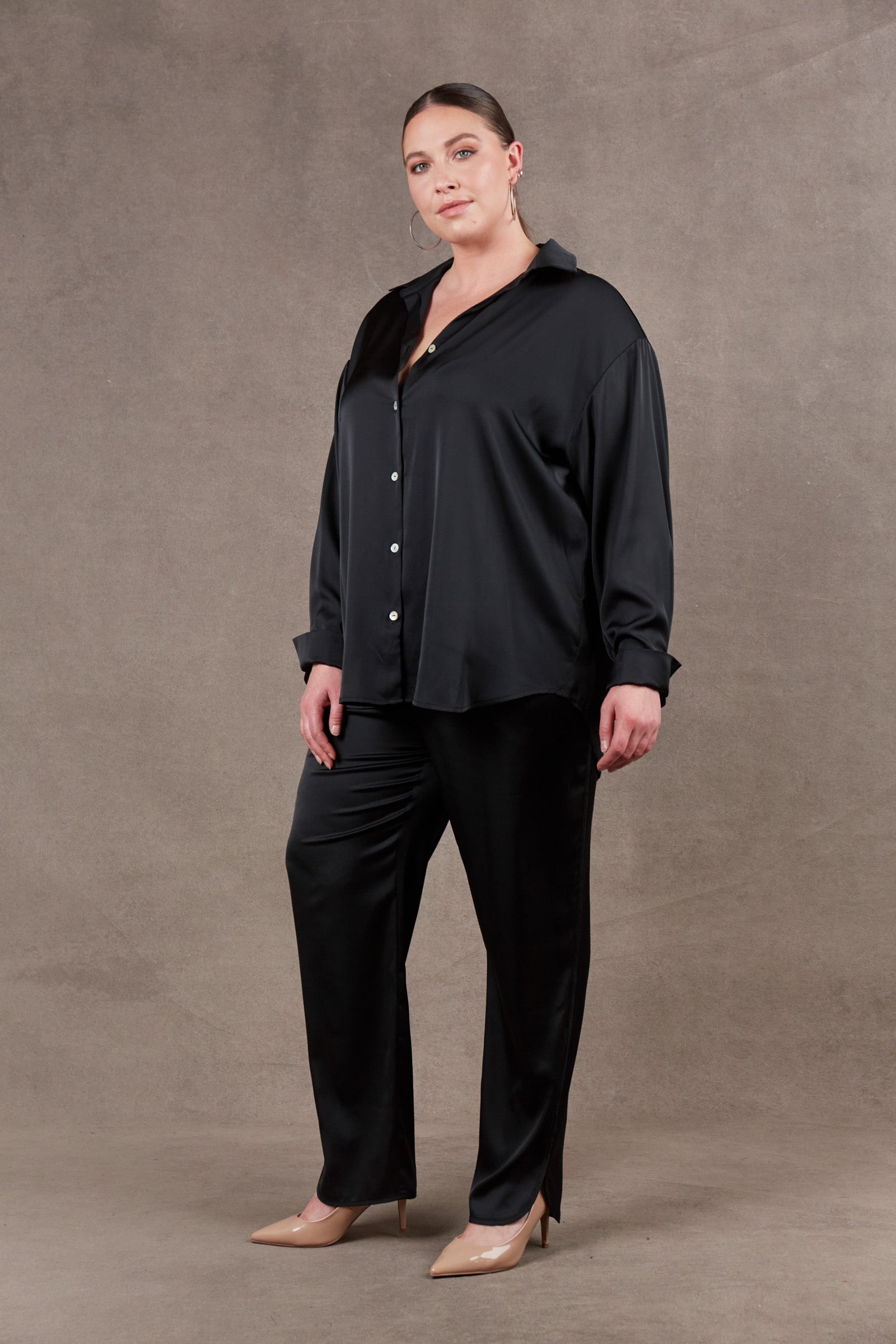 Norse Shirt - Ebony - eb&ive Clothing - Shirt L/S