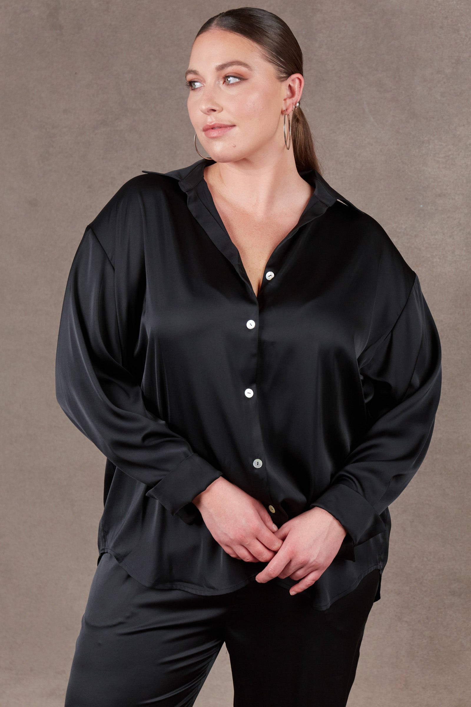 Norse Shirt - Ebony - eb&ive Clothing - Shirt L/S