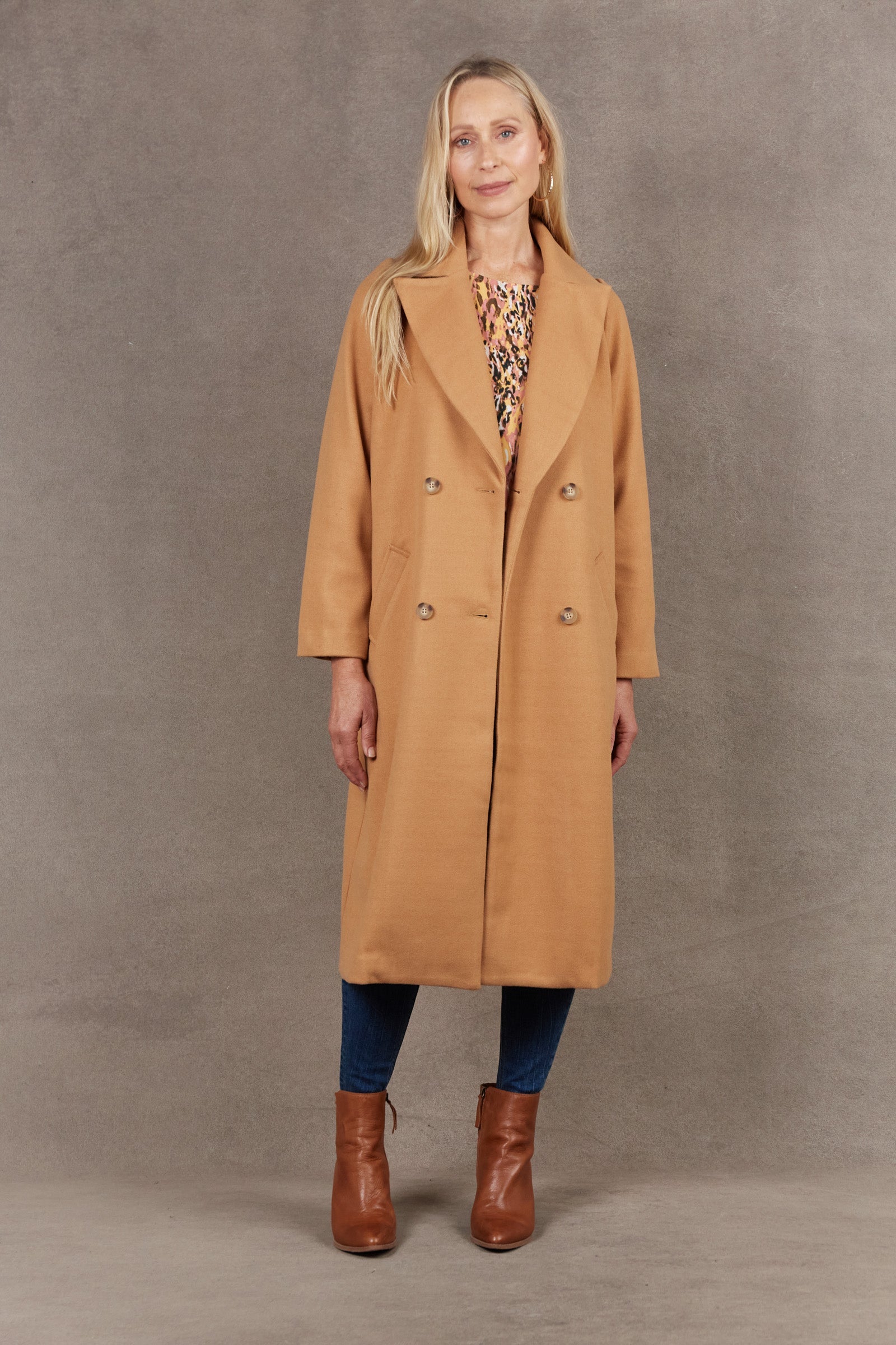 Mohave Coat - Camel - eb&ive Clothing - Jacket