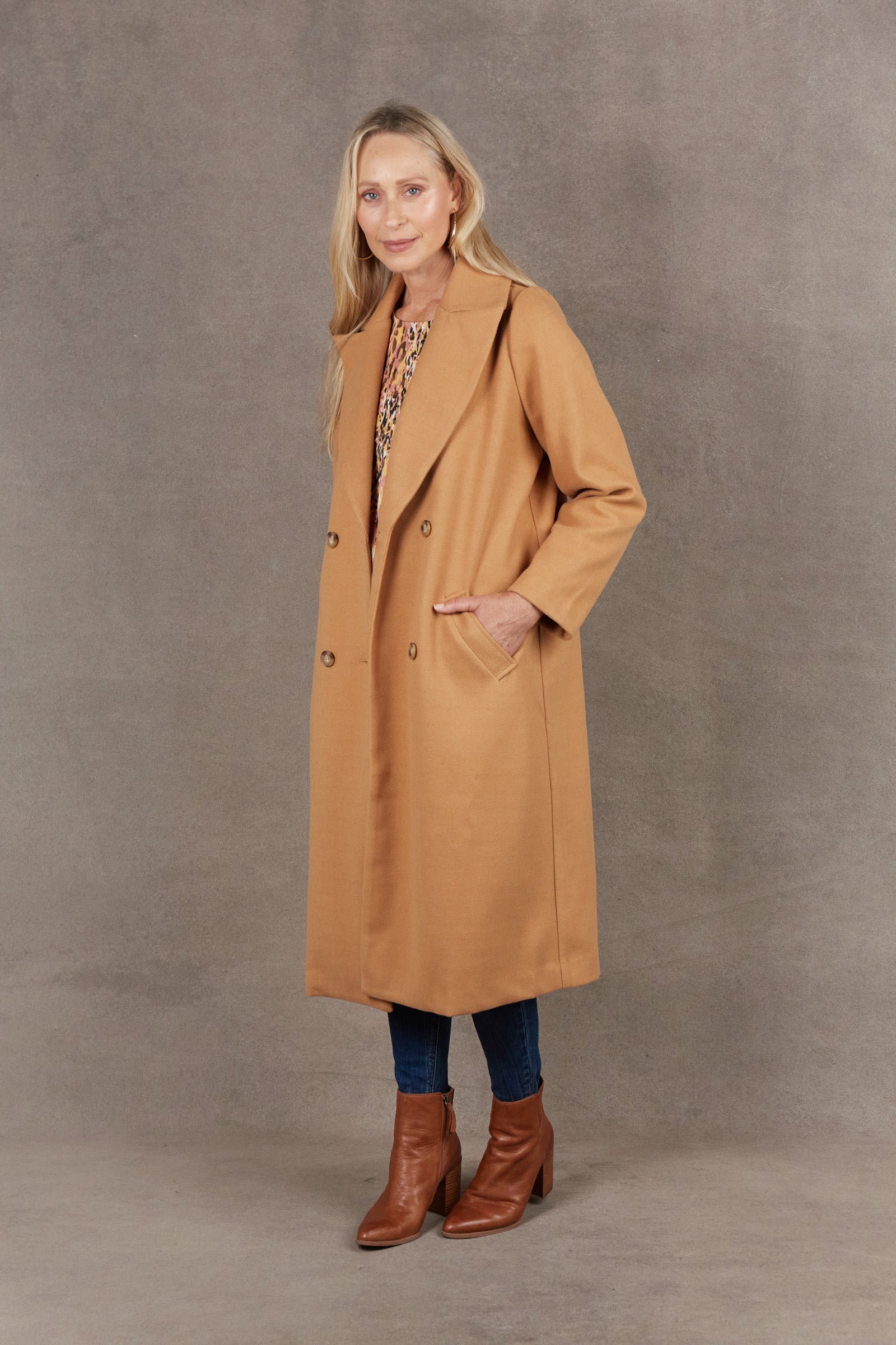 Mohave Coat - Camel - eb&ive Clothing - Jacket