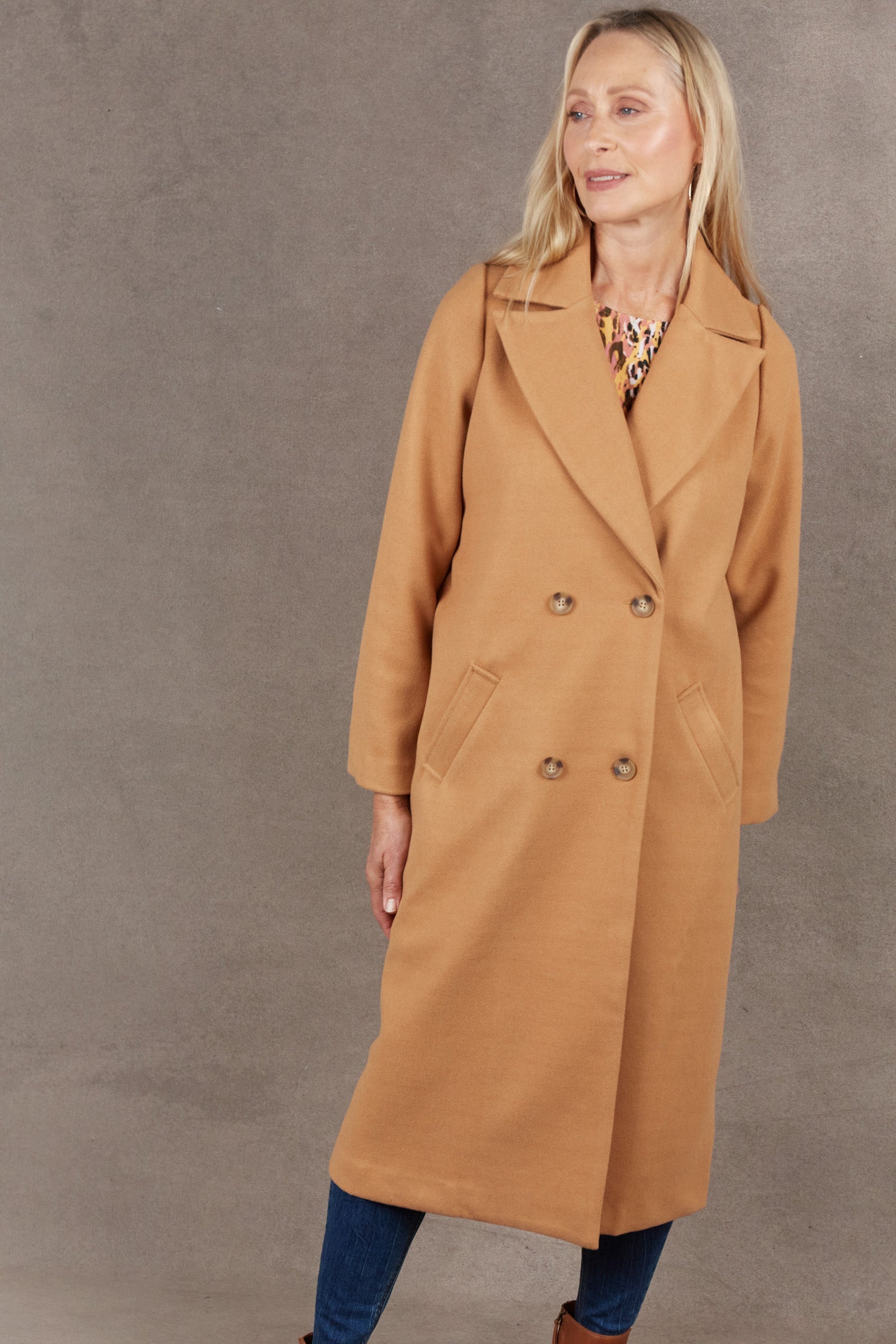Mohave Coat - Camel - eb&ive Clothing - Jacket