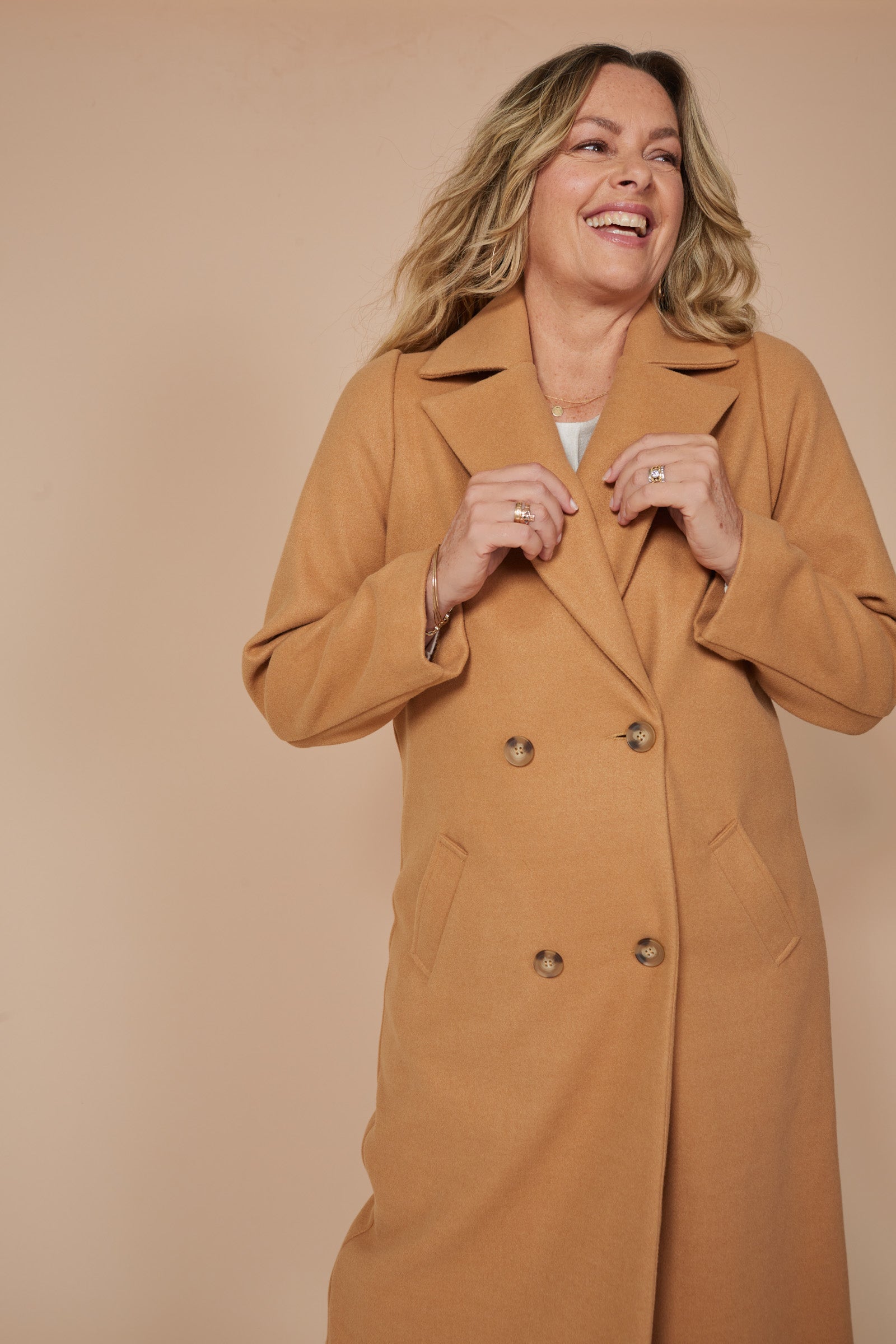 Mohave Coat - Camel - eb&ive Clothing - Jacket
