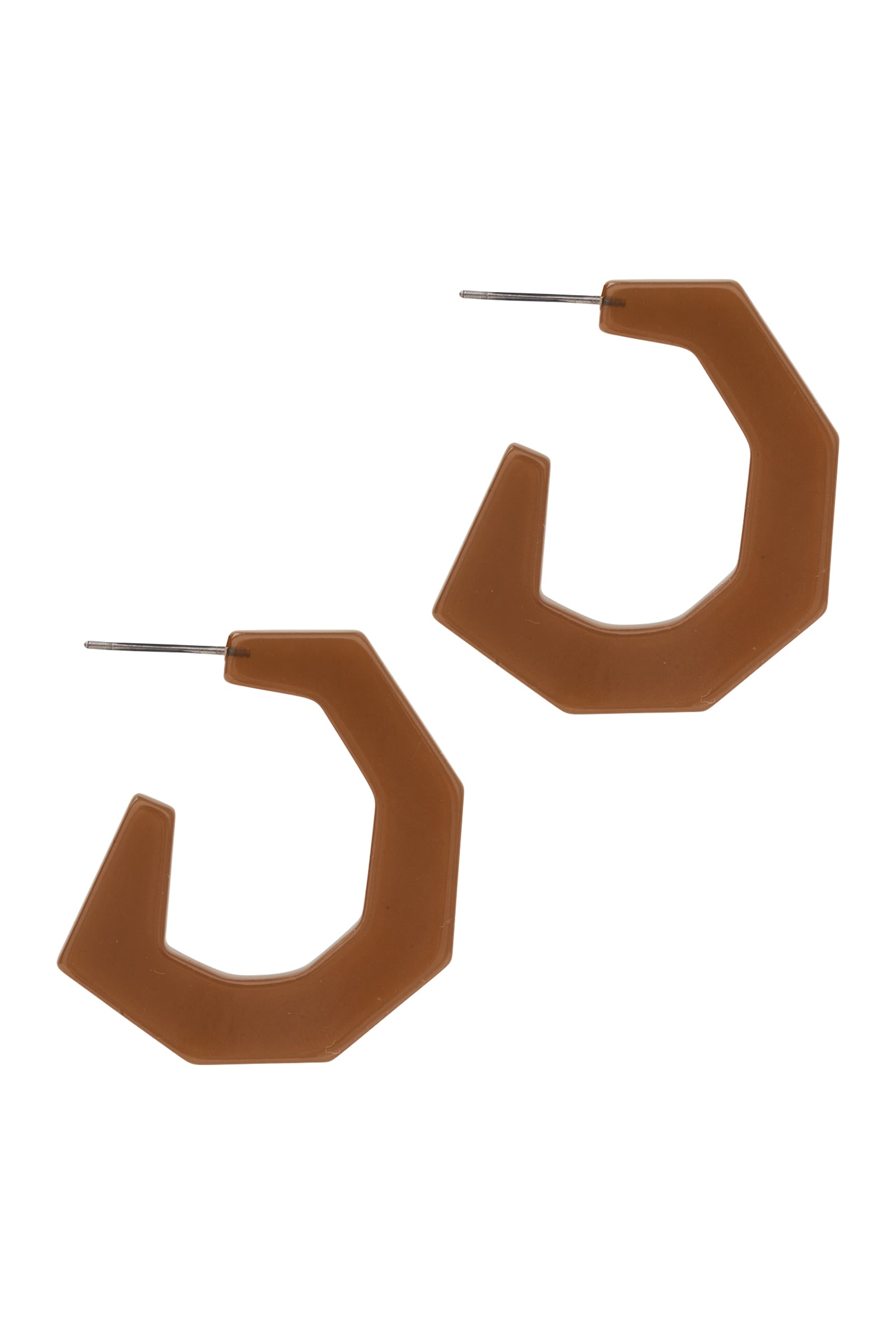 Nama Hoop Earring - Mocha - eb&ive Earring