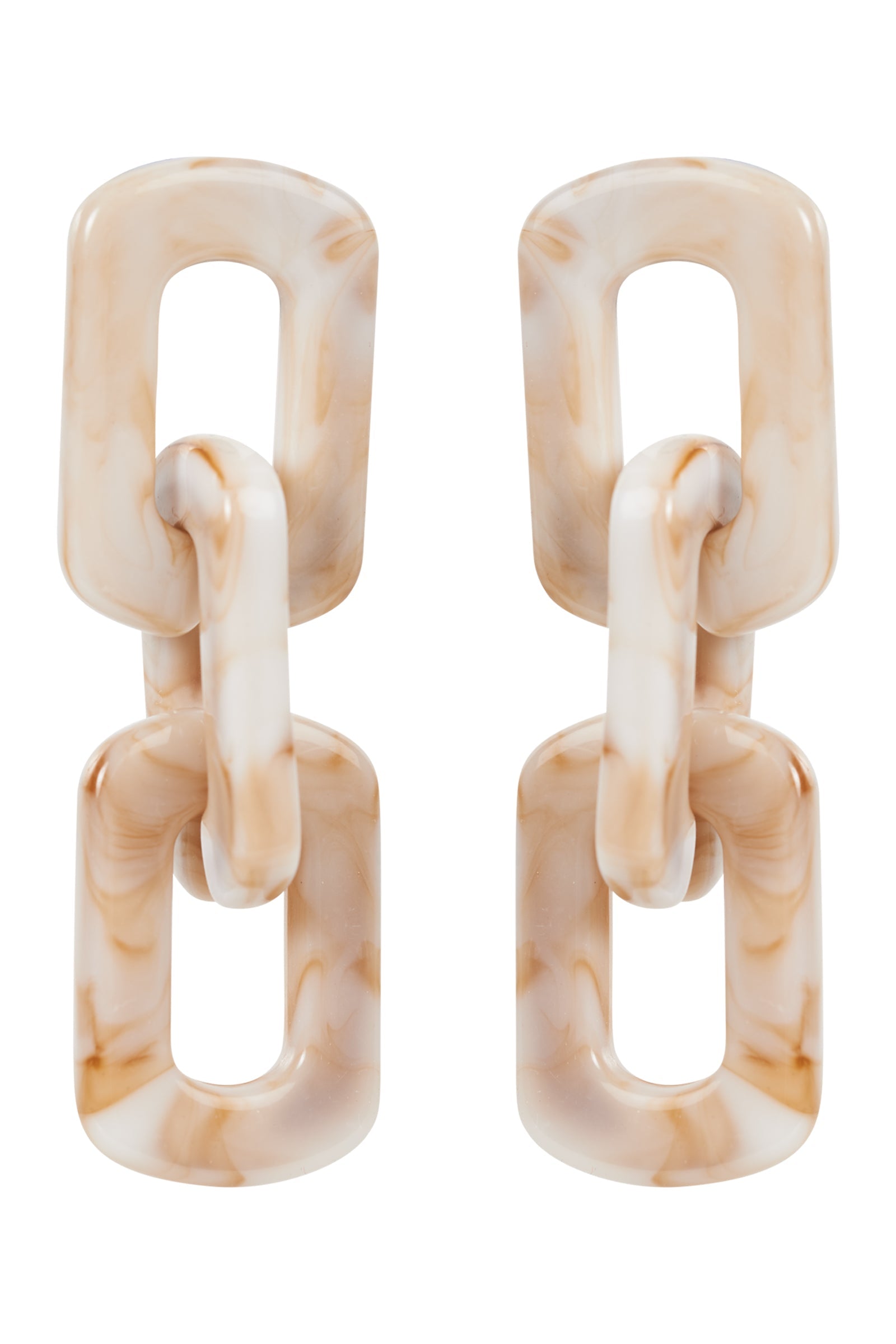 Mohave Link Earring - Oyster - eb&ive Earring