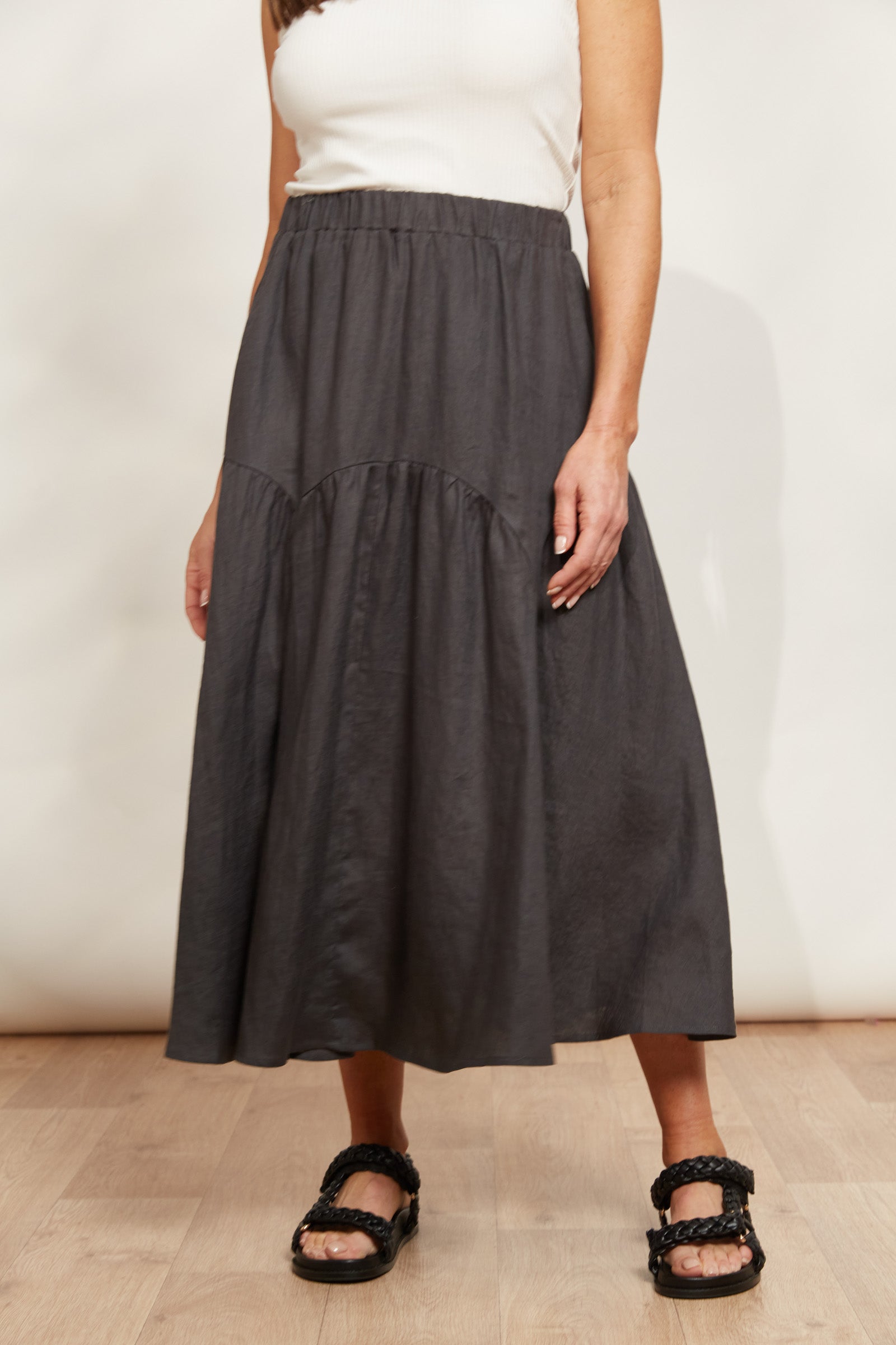 Halcyon Skirt - Oyster
