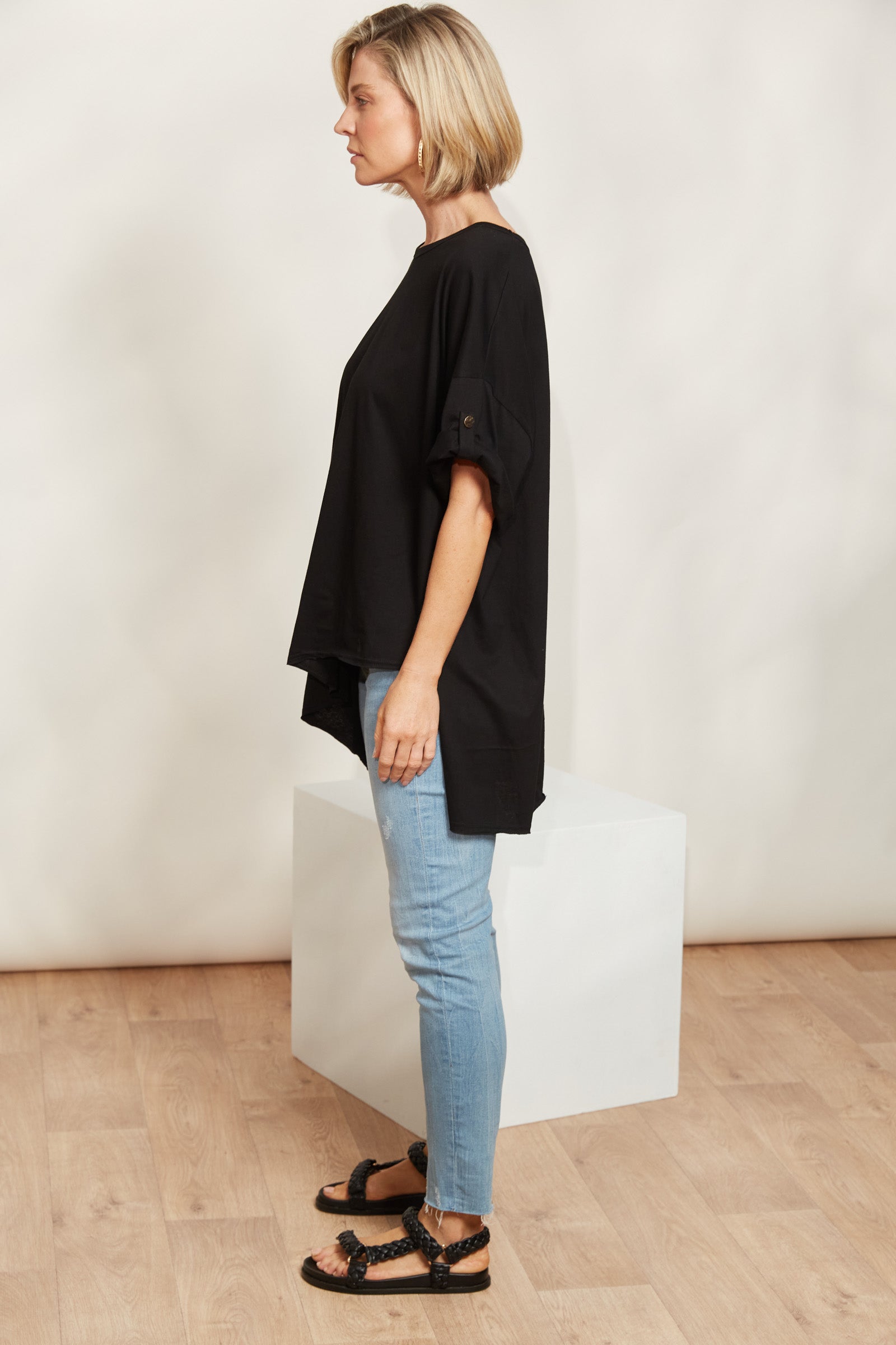 Verano Tshirt - Sable - eb&ive Clothing - Top Tshirt Relaxed
