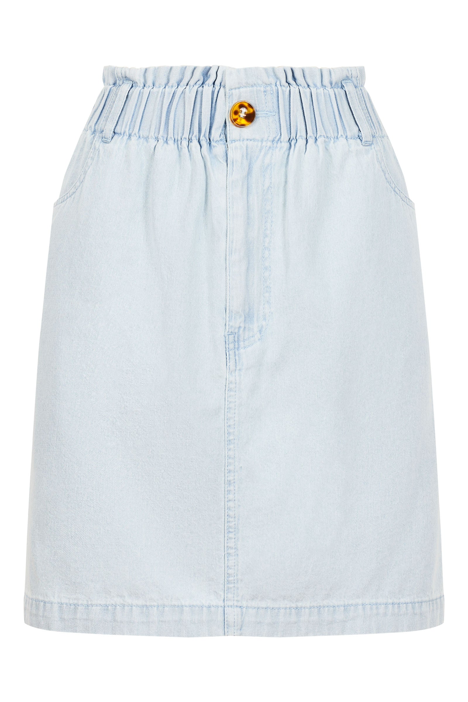 Playa Mini Skirt - Capri - eb&ive Clothing - Denim Skirt Mini