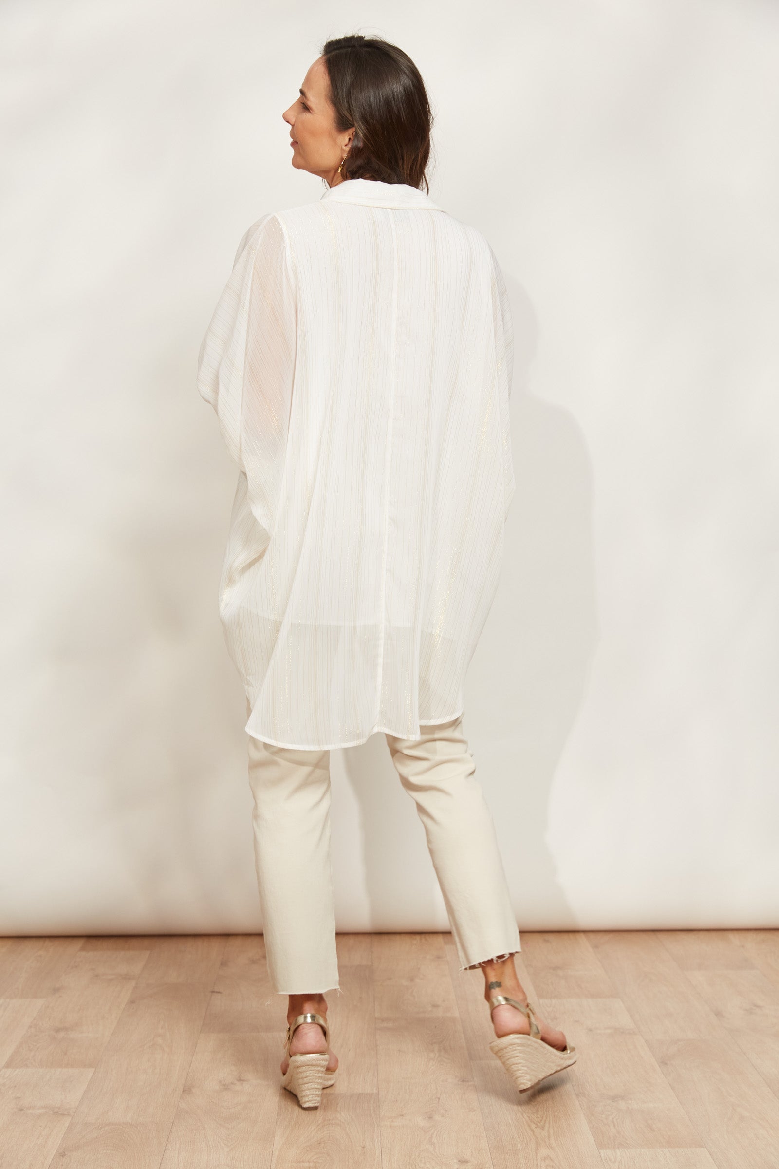Sereno Relaxed Shirt - Pearl