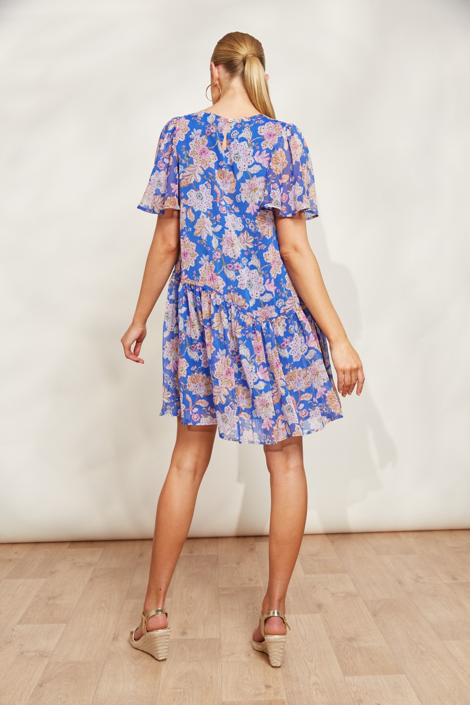 Sereno Midi Dress - Palme - eb&ive Clothing - Dress Mid