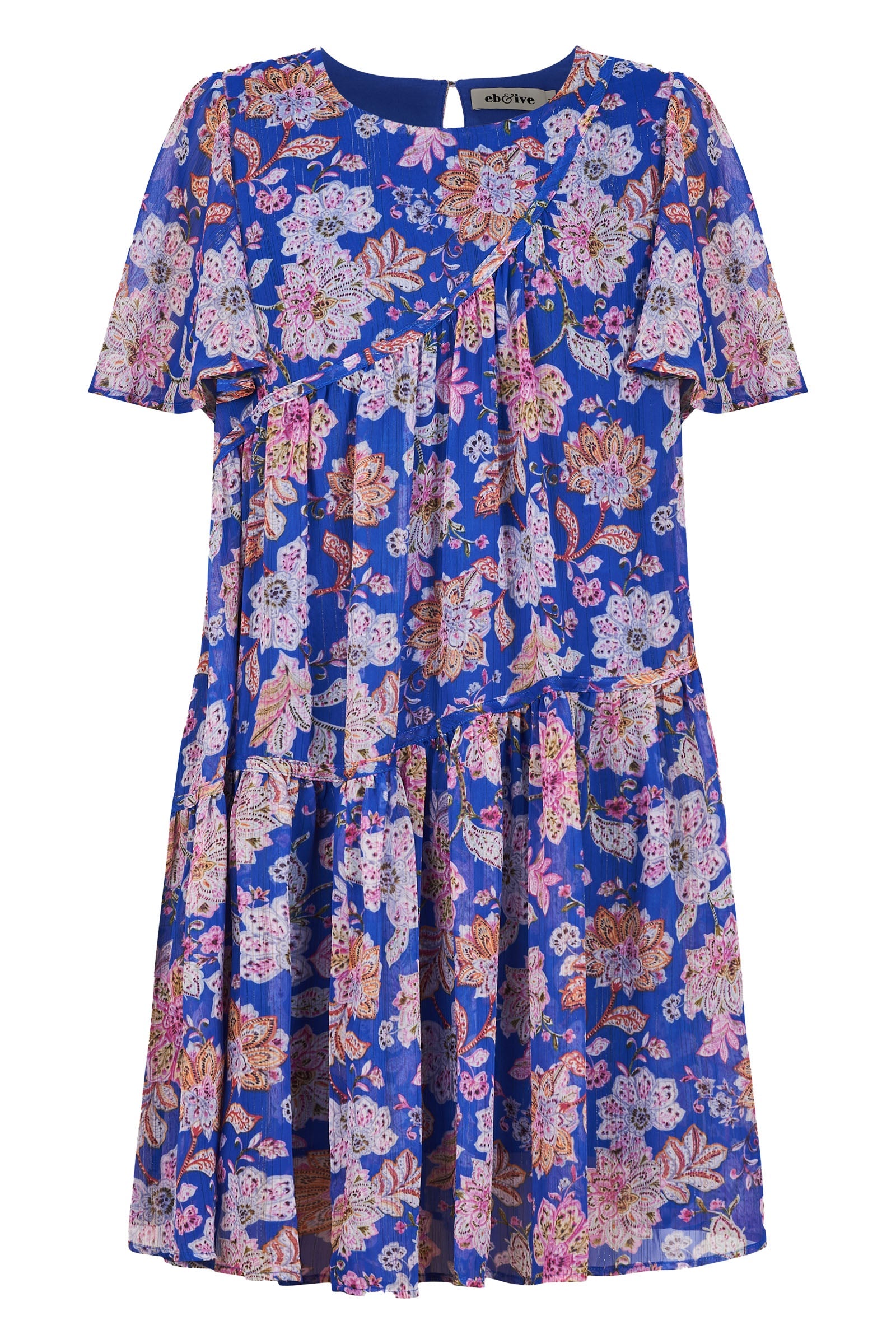Sereno Midi Dress - Palme - eb&ive Clothing - Dress Mid