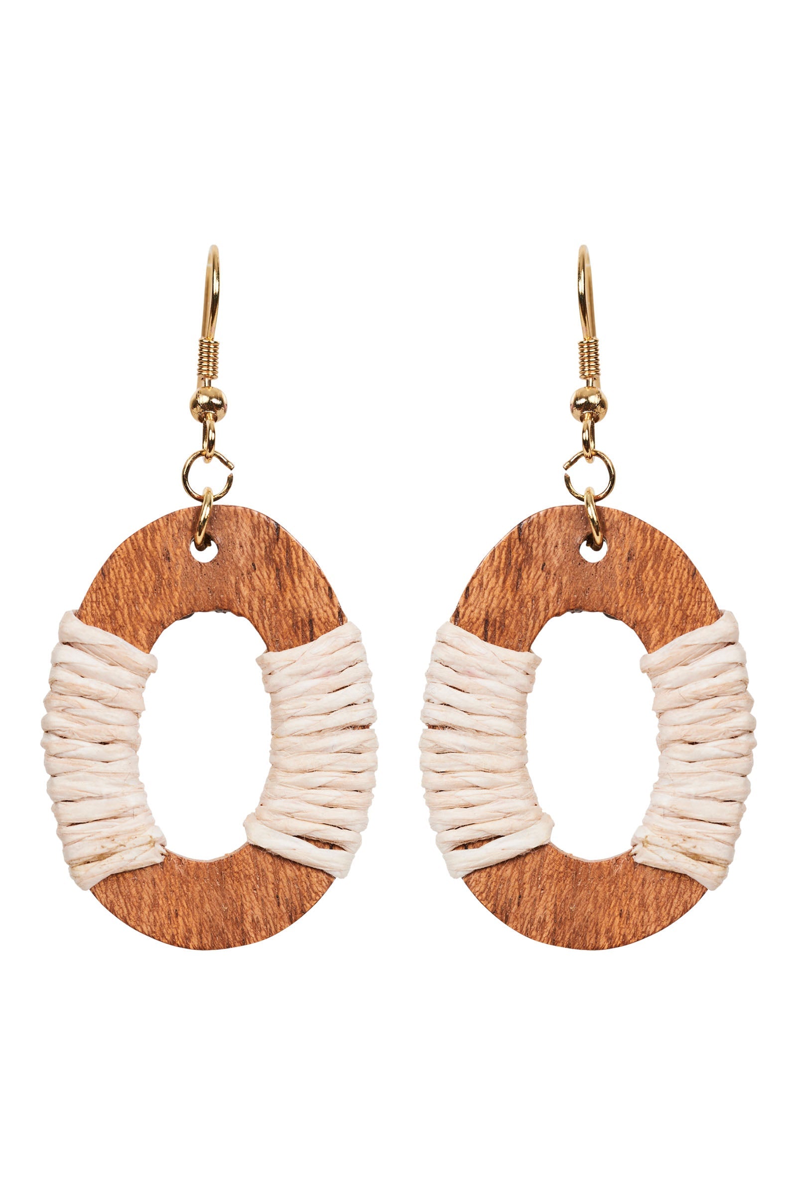 Cay Earring - Tan/Natural - eb&ive Earring