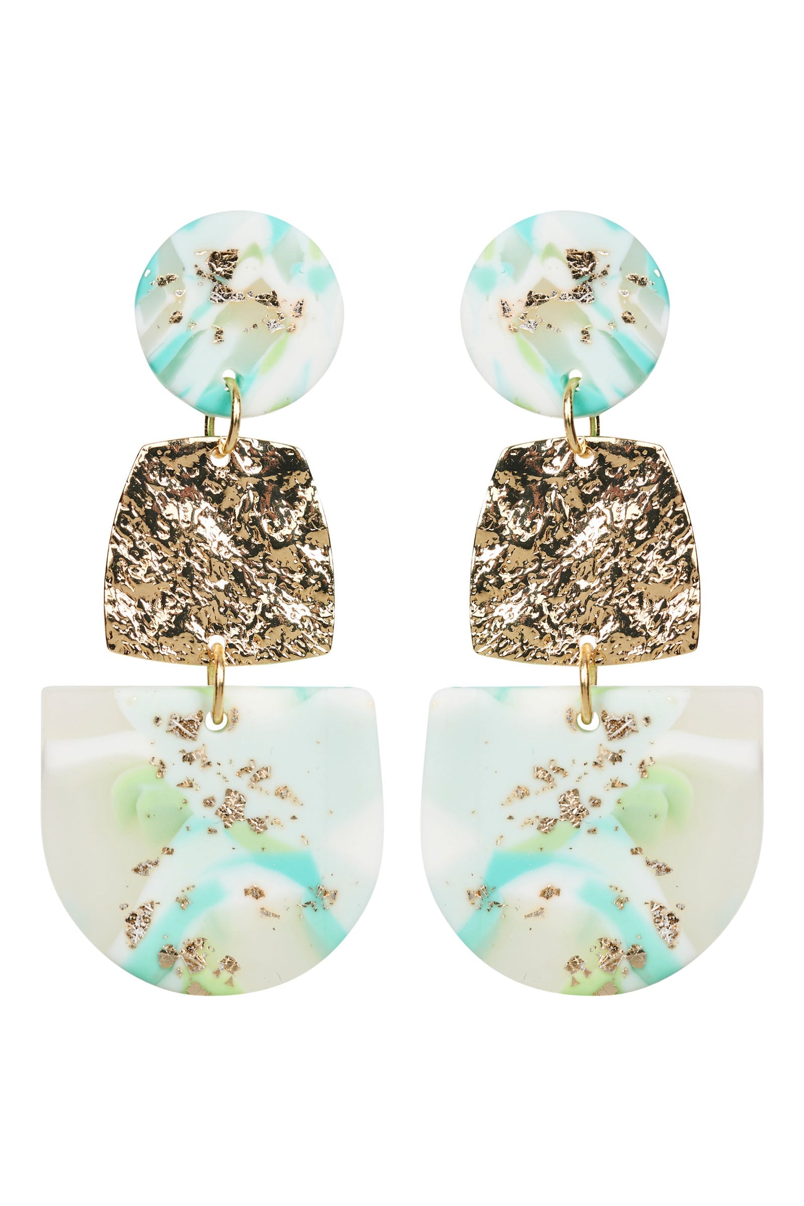 Solstice Mint Earring - Drop - eb&ive Earring