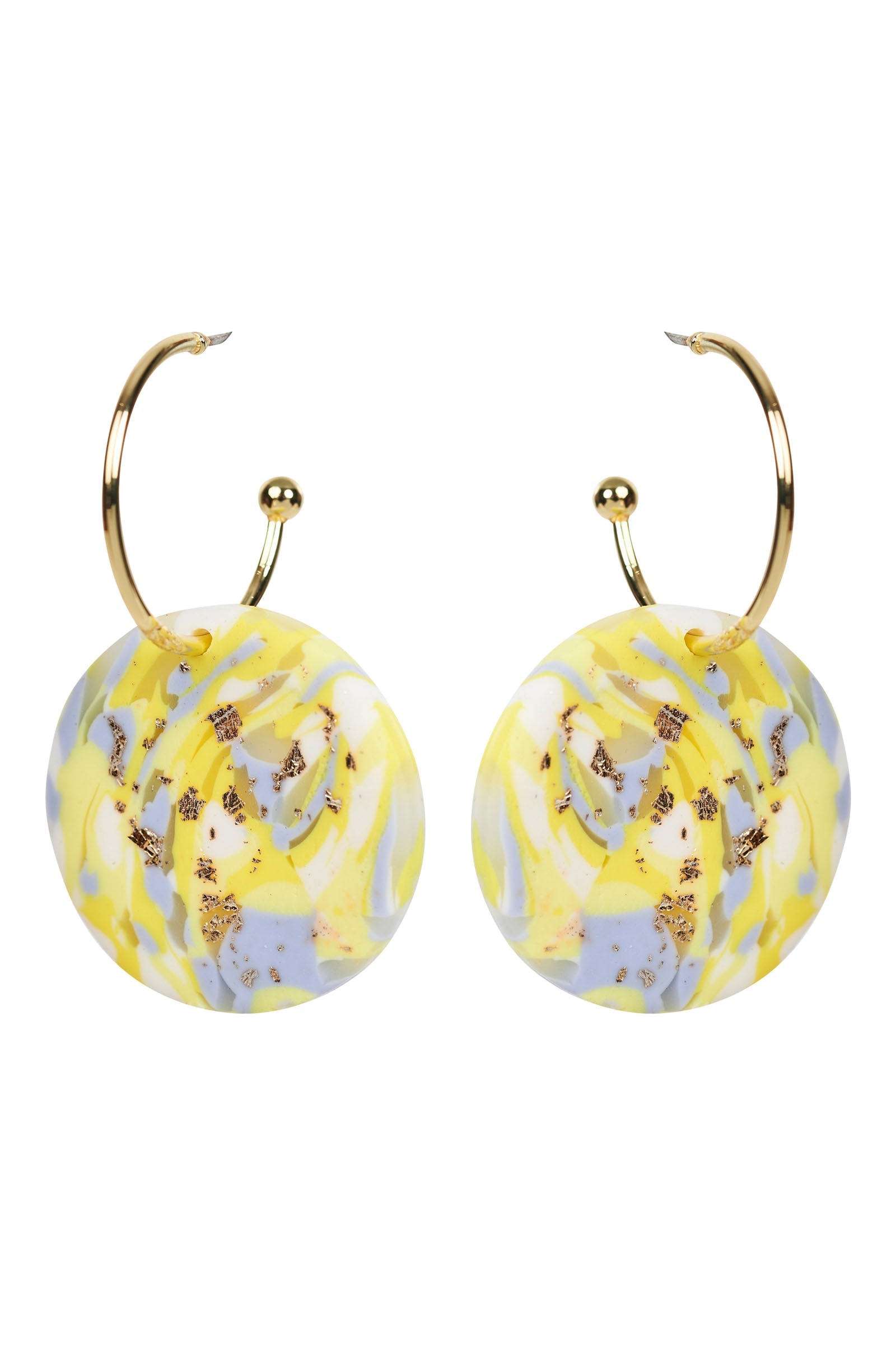 Solstice Lemon Earring - Disc - eb&ive Earring