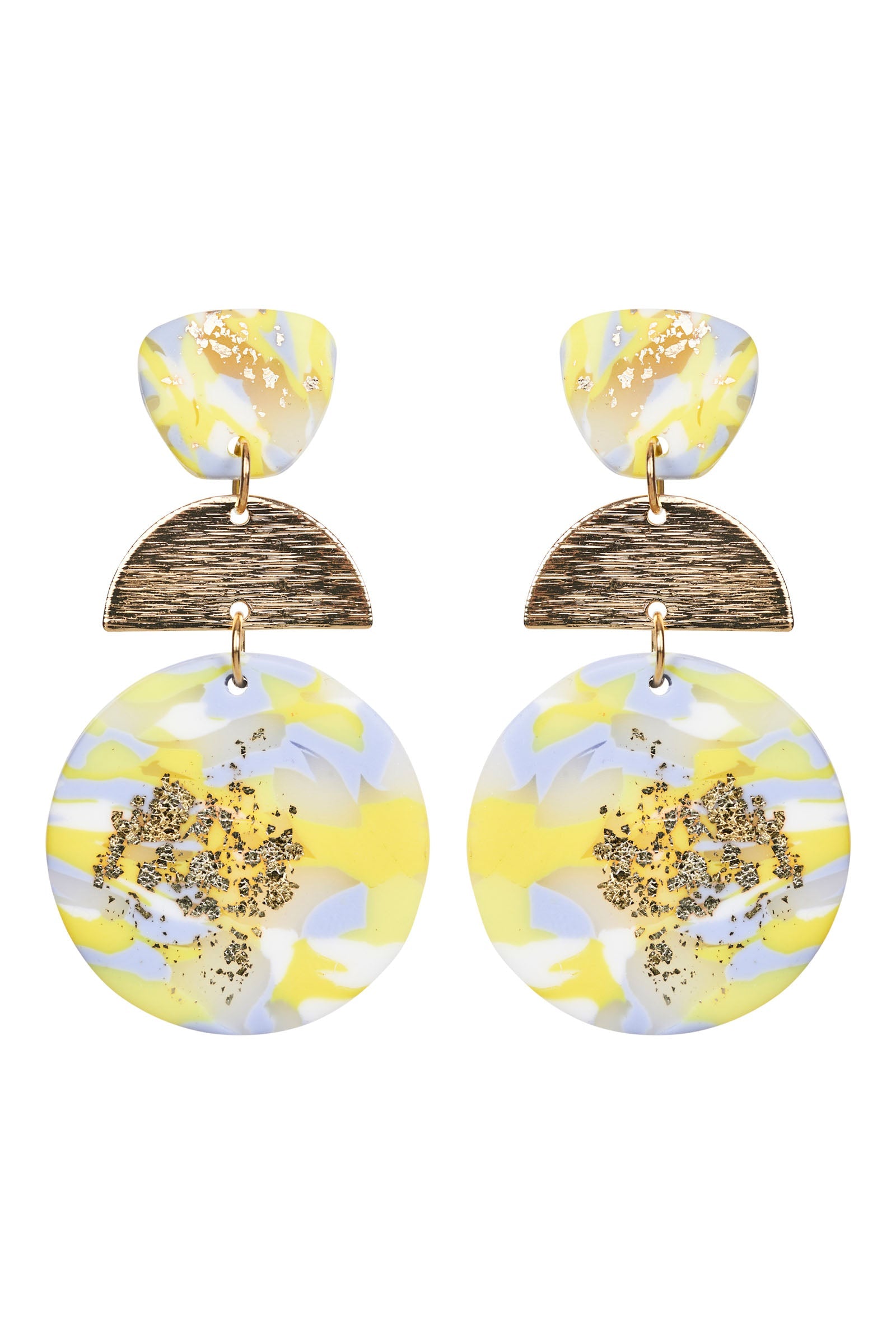 Solstice Lemon Earring - Teardrop
