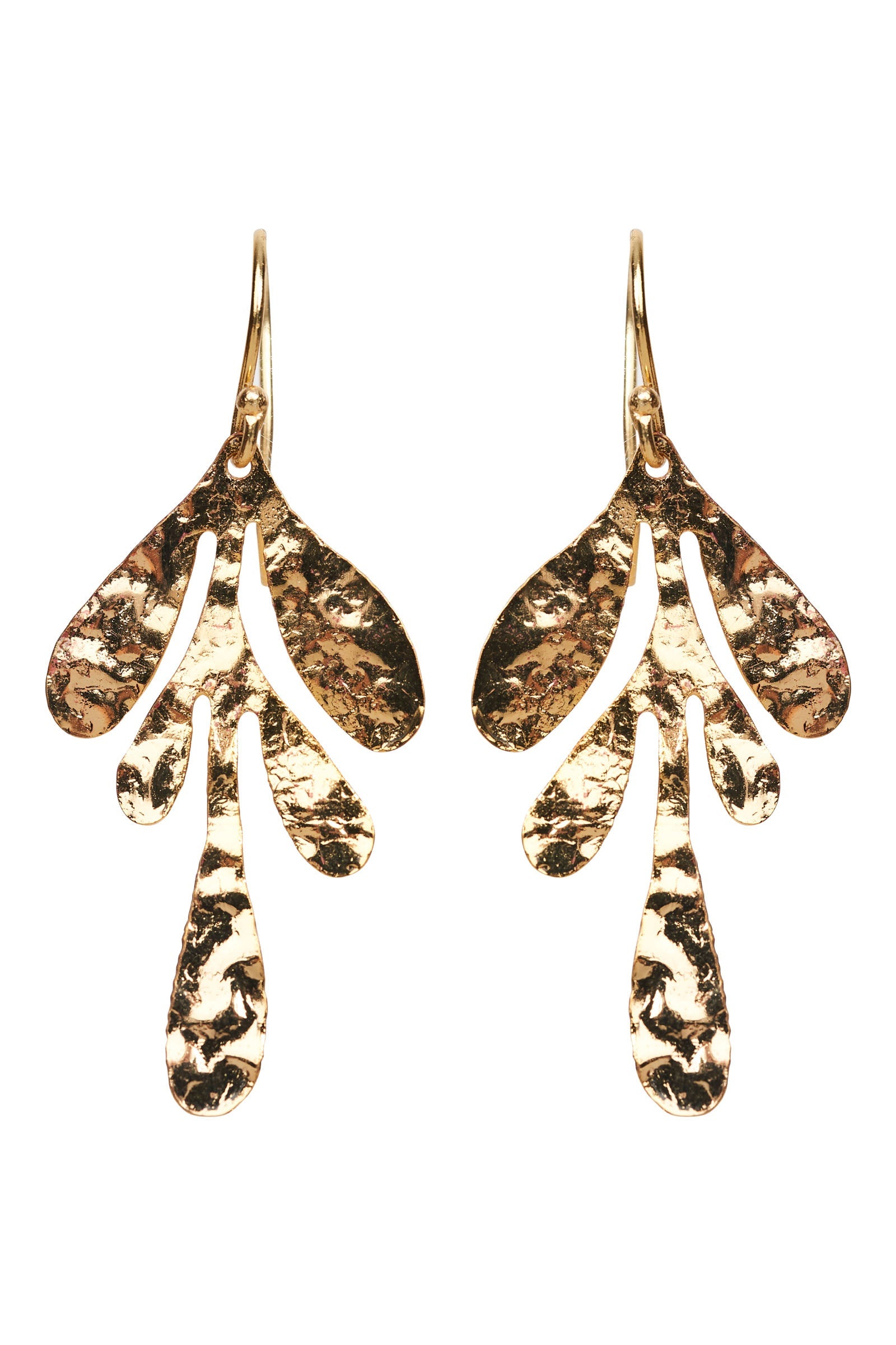 La Plage Earring - Gold Drop - eb&ive Earring